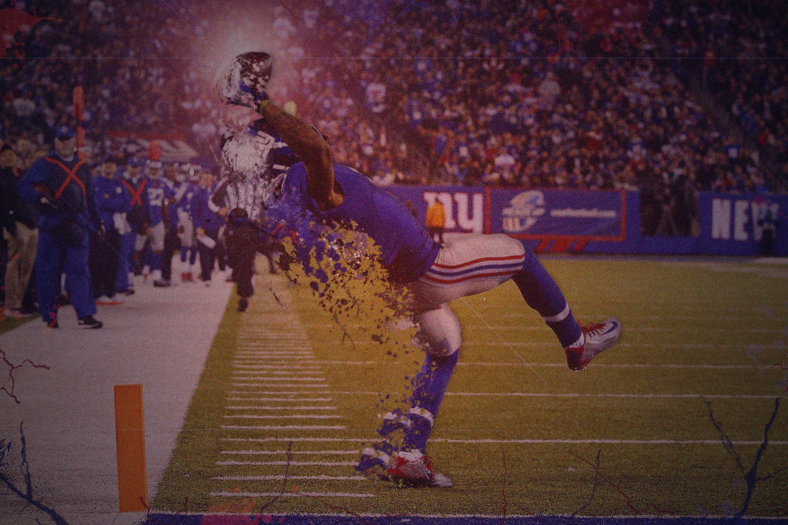 2648x1765 New York Giants wallpaper, NFL, American football, balls, Odell Beckham Jr  HD