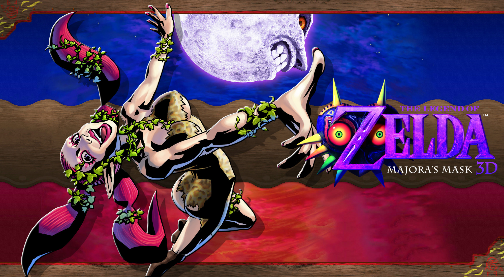 2000x1100 ... Majora's Mask 3D Wallpaper - Great Fairy by DaKidGaming