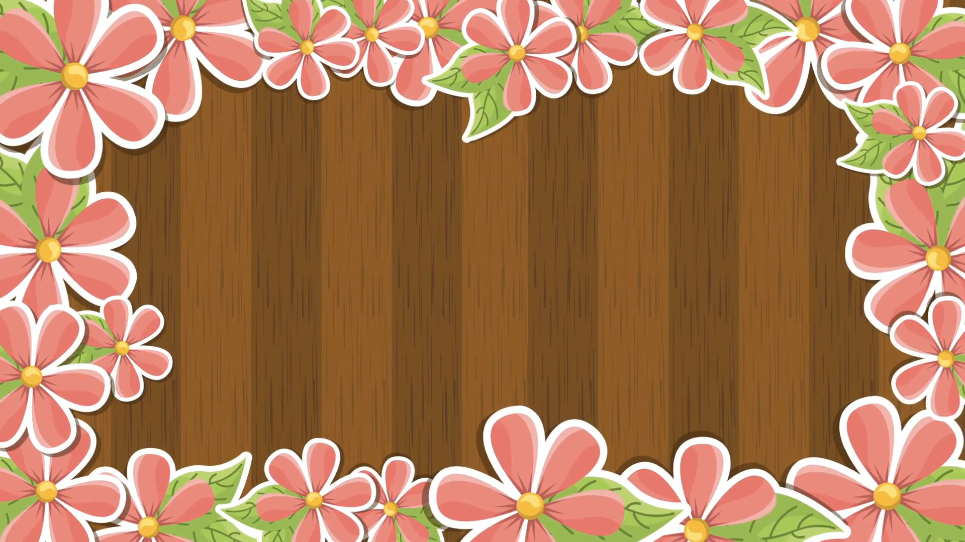 1920x1080 Flowers background, Video Animation