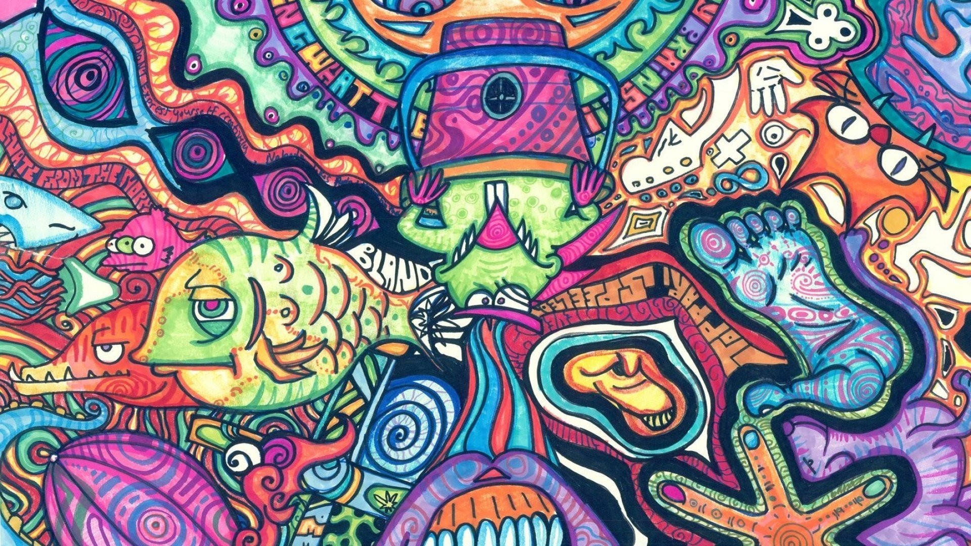 1920x1080  HD Trippy Twitter Picture.