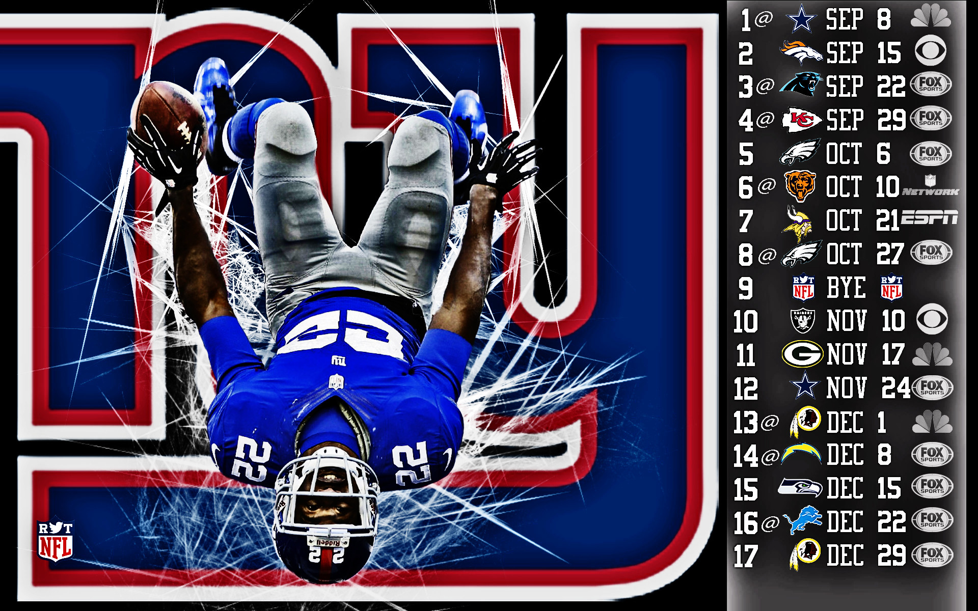 1920x1200 2013 Giants Schedule Wallpapers [Archive] - New York Giants Fan Forum |  Free Wallpapers | Pinterest | Giants schedule and Wallpaper