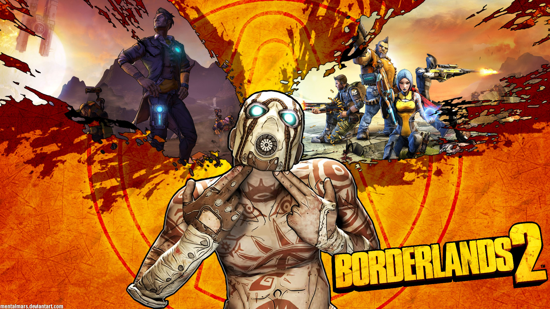 1920x1080 ... Comic books, movies, games blog everything related to fiction ... Borderlands  2 Wallpapers  - Wallpaper Cave borderlands 2 hd ...