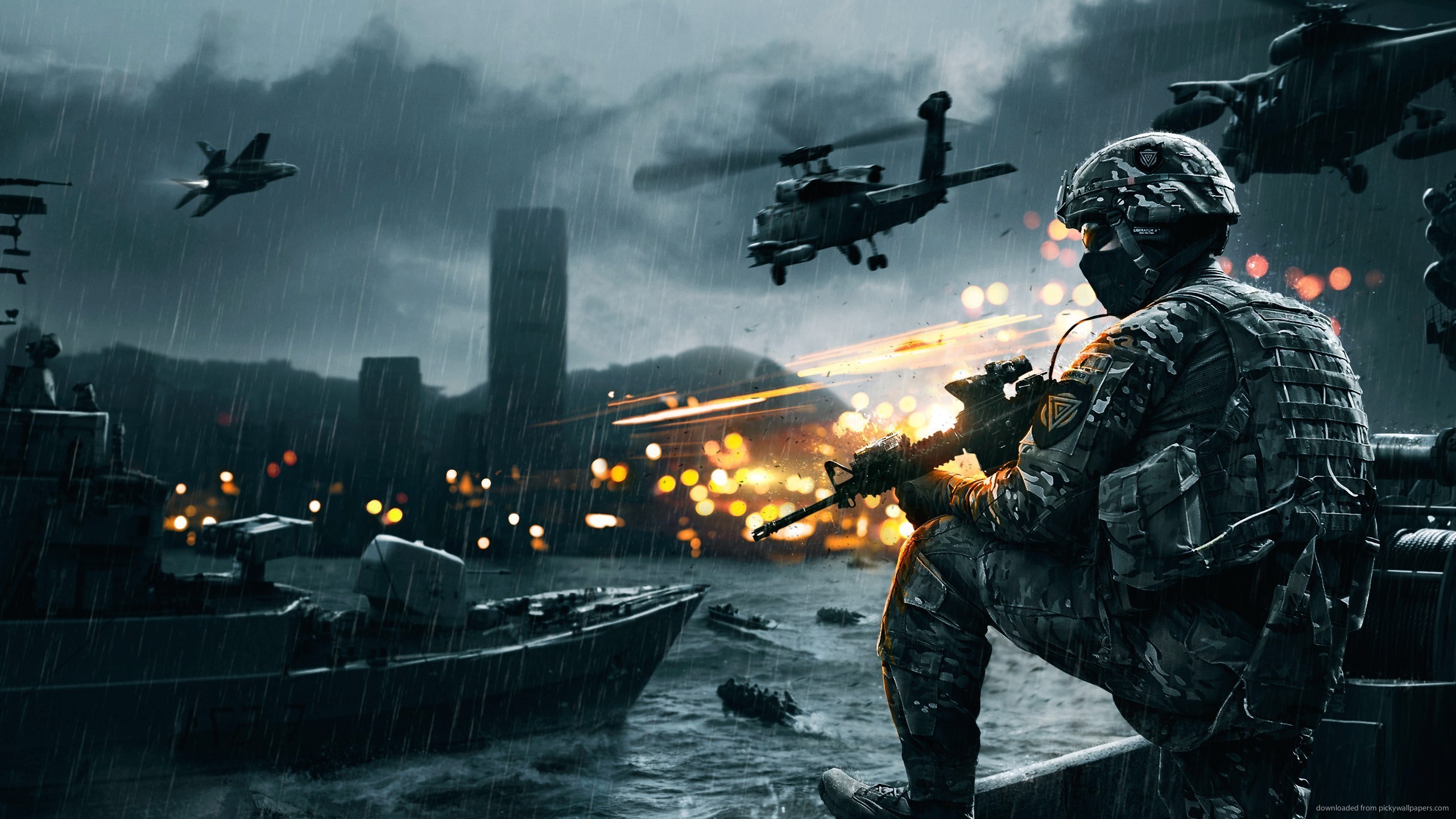 2560x1440 Battlefield 4 Concept Art
