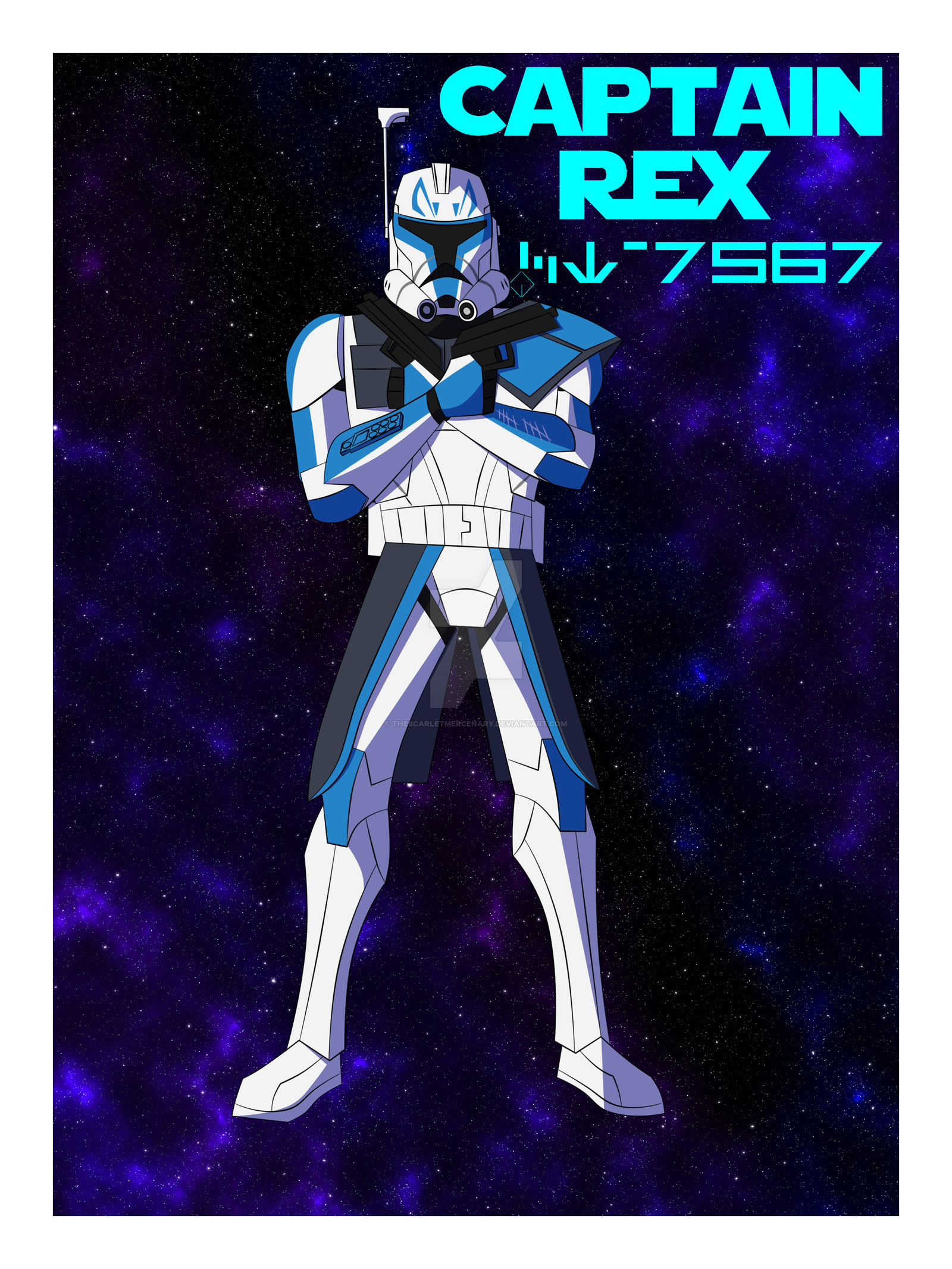 1600x2133 CT-7567- Captain Rex (Phase II) by TheScarletMercenary