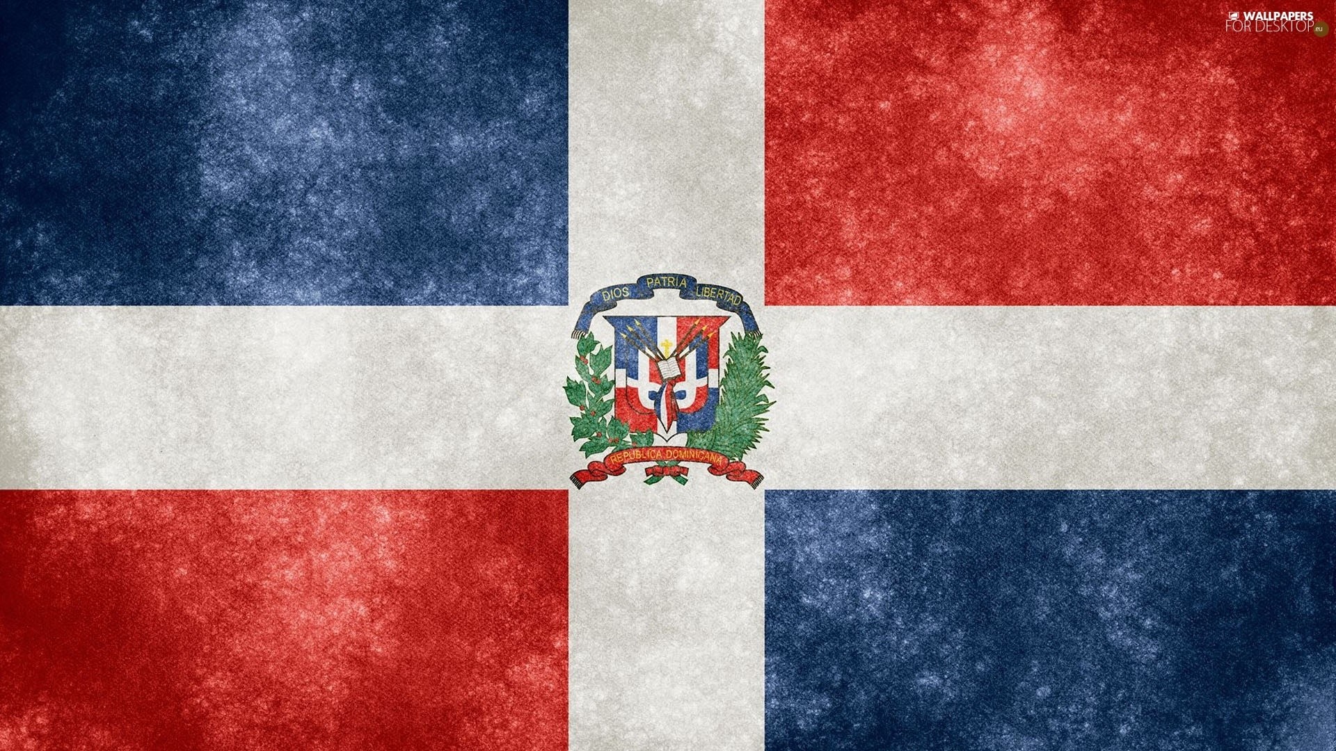 1920x1080 Dominican Republic, flag