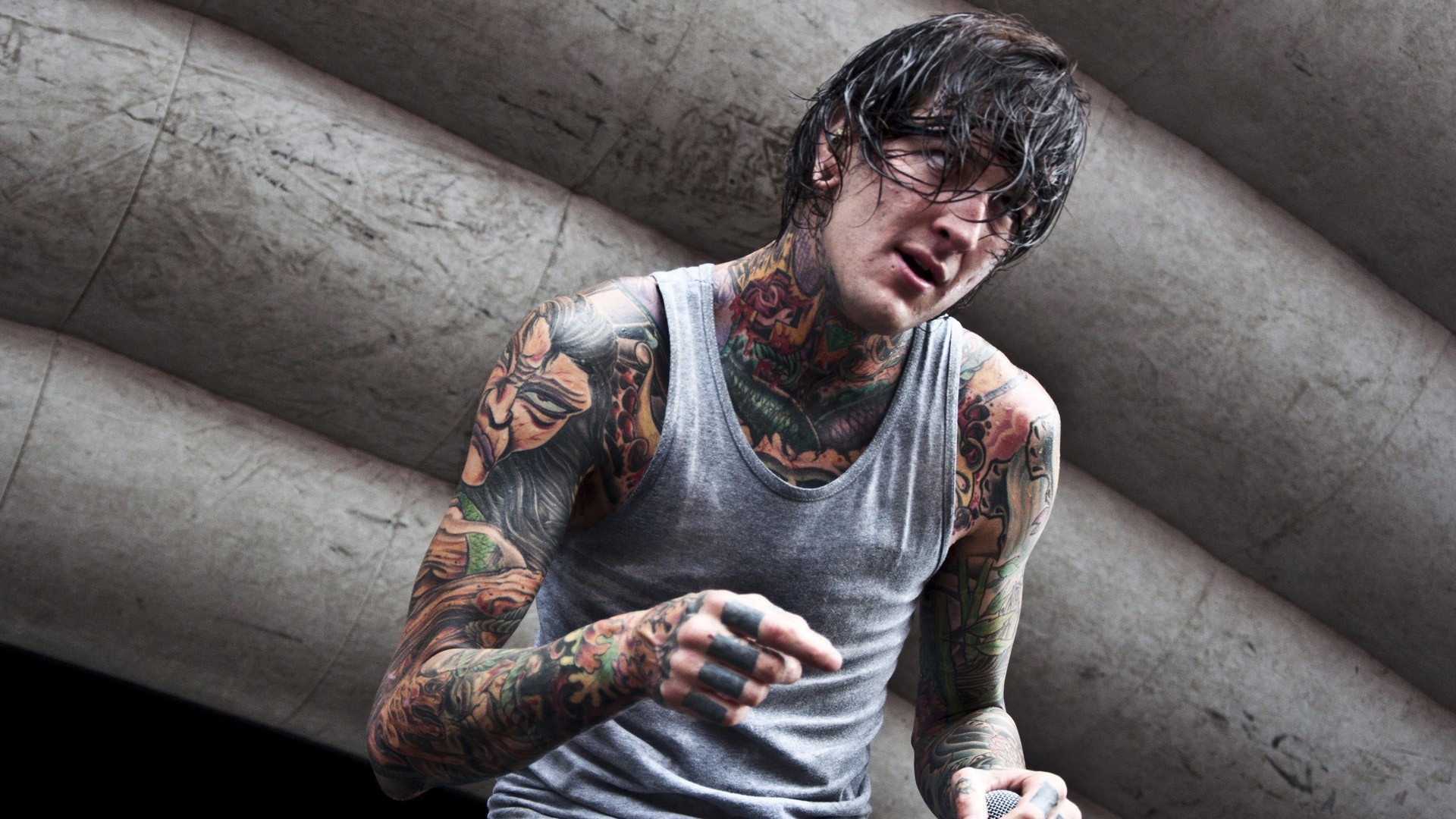 1920x1080 Suicide Silence, Mitch Lucker Wallpapers HD / Desktop and Mobile Backgrounds