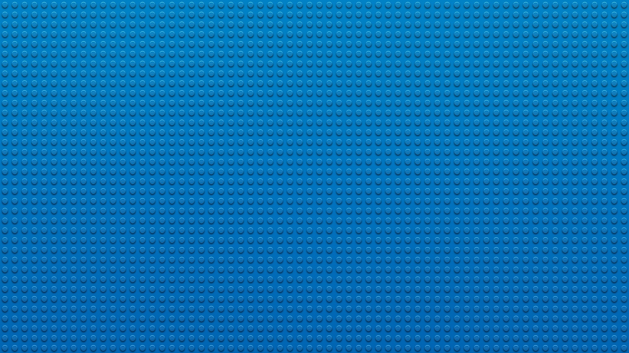 2560x1440  Wallpaper lego, points, circles, blue