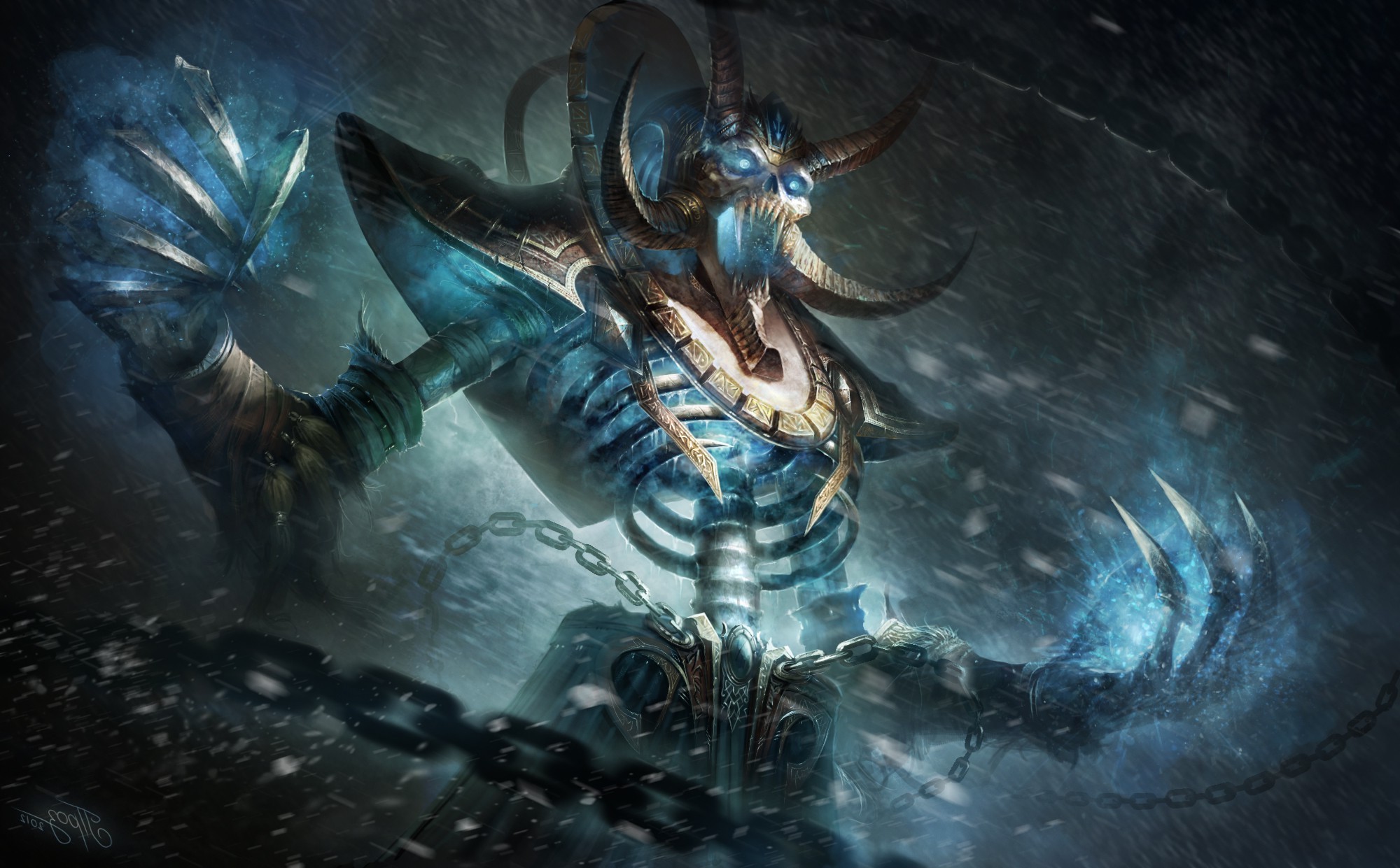 2000x1241 KelThuzad, World Of Warcraft: Wrath Of The Lich King Wallpapers HD /  Desktop and Mobile Backgrounds
