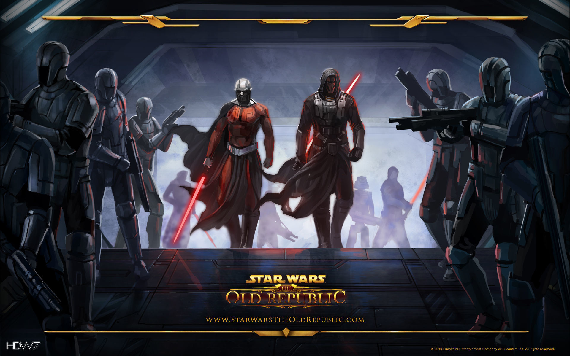 1920x1200 star wars the old republic malak and revan widescreen wallpaper