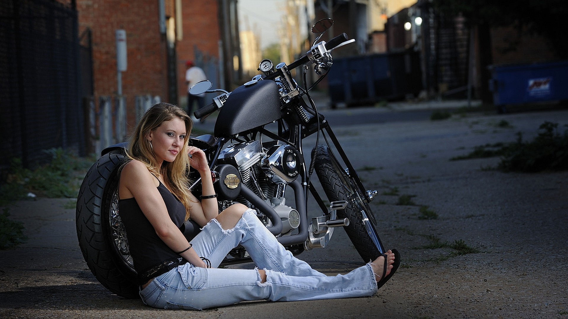 1920x1080 biker-queens: “Biker Queen ” So Far Over Real Biker Babe, Biker Event,  Motorcycle and incredible photos of Professional models posing with bikes  of all ...