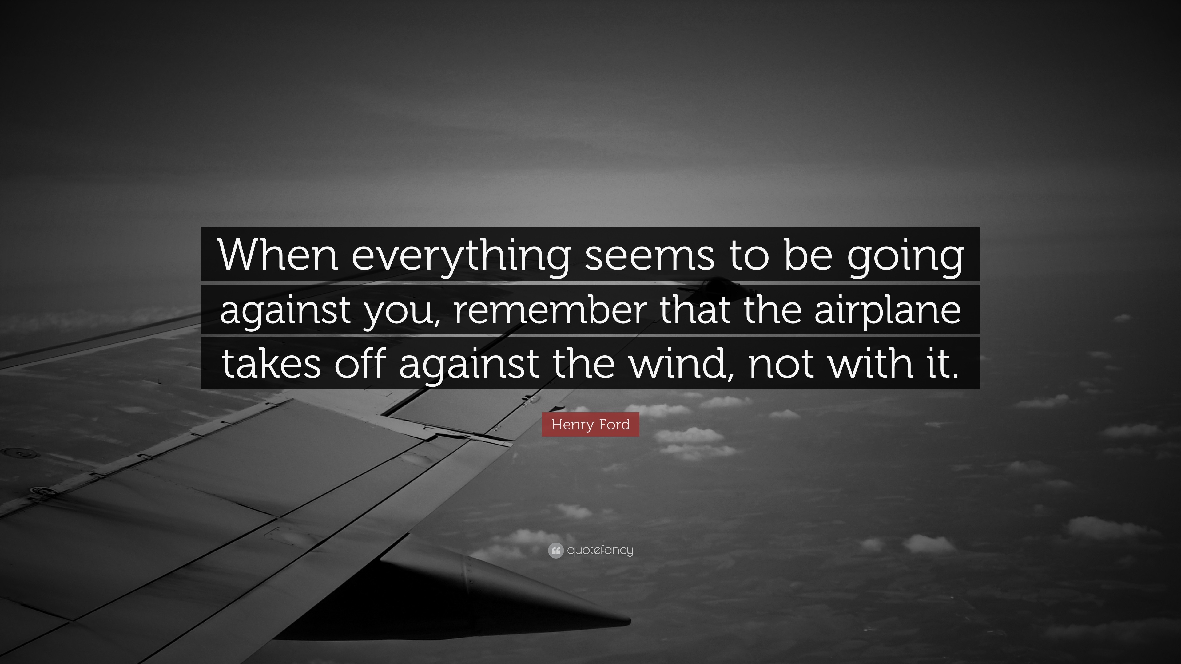 3840x2160 Attitude Quotes: “When everything seems to be going against you, remember  that the
