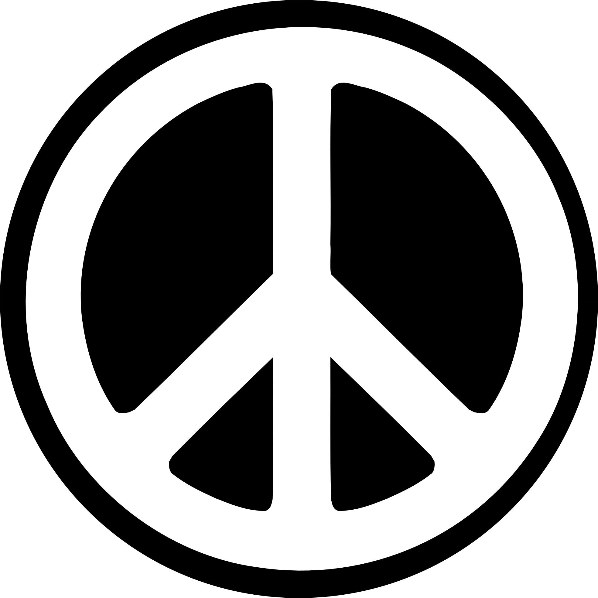 1969x1969 Peace sign wallpaper