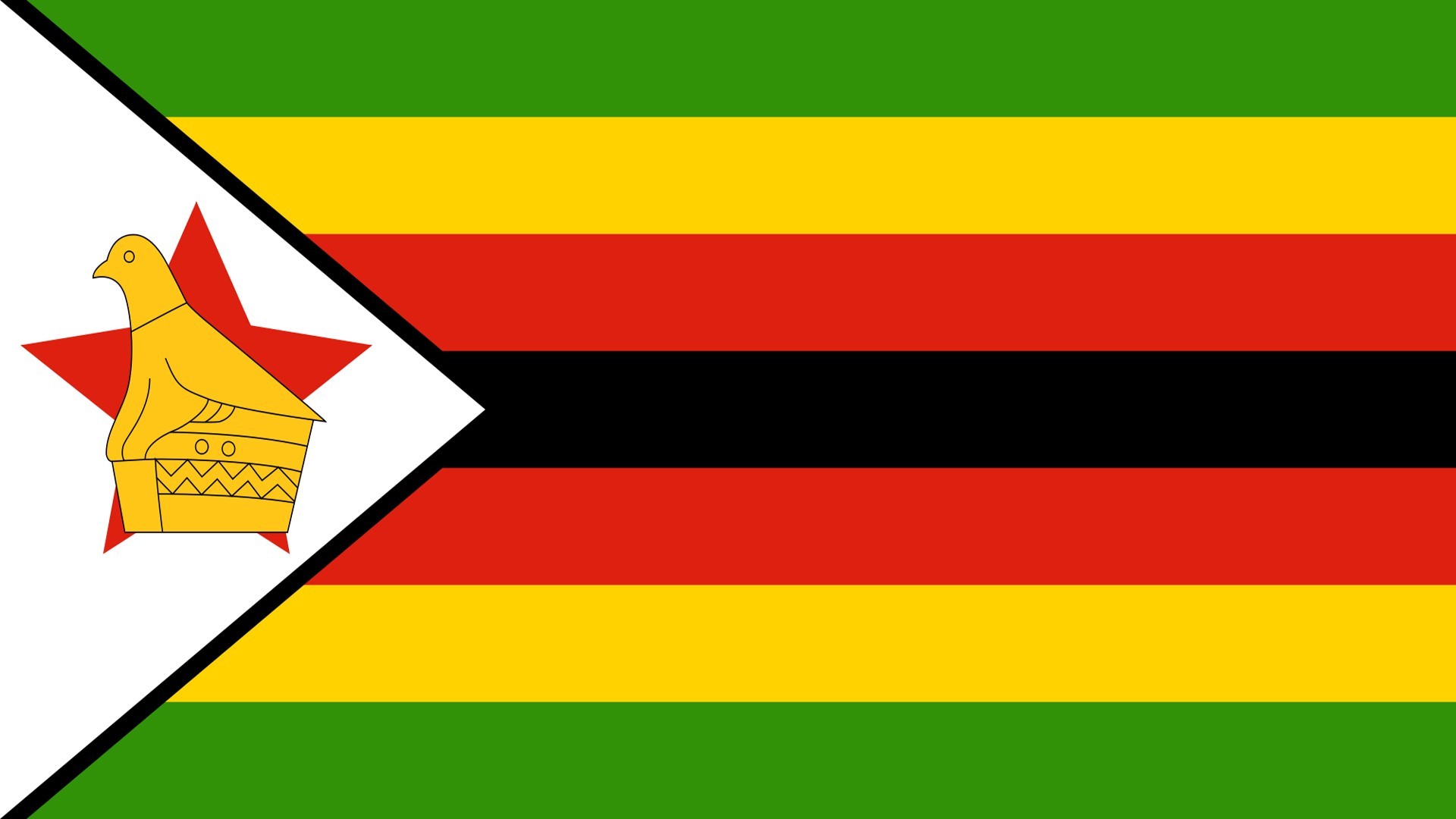 1920x1080 Zimbabwe Flag wallpaper