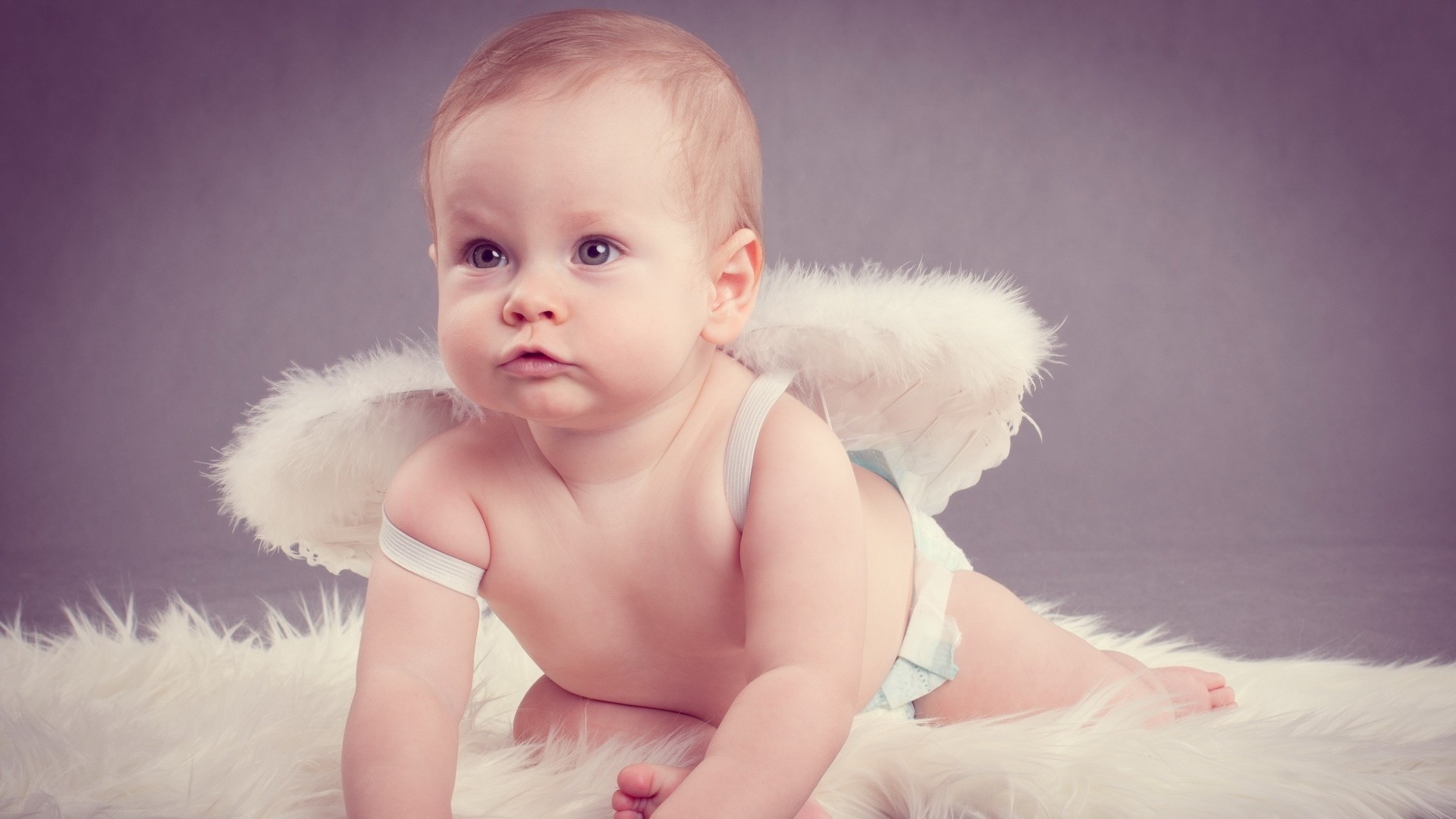1920x1080  Wallpaper baby, wings, angel