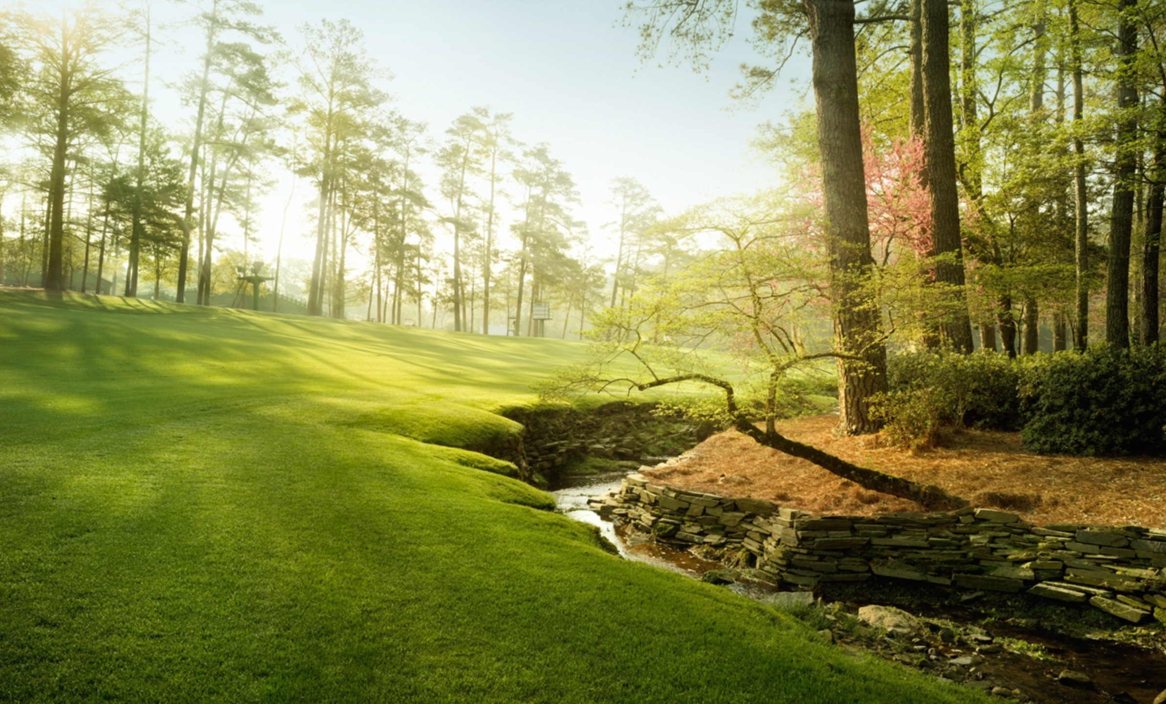 2385x1440 the augusta national golf course wallpapers hd masters 2015