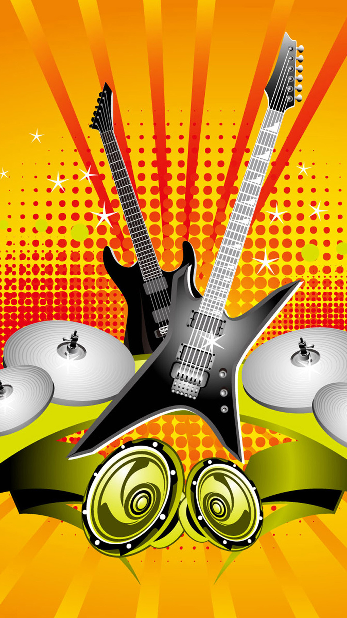 1440x2560 Rock Music Wallpaper