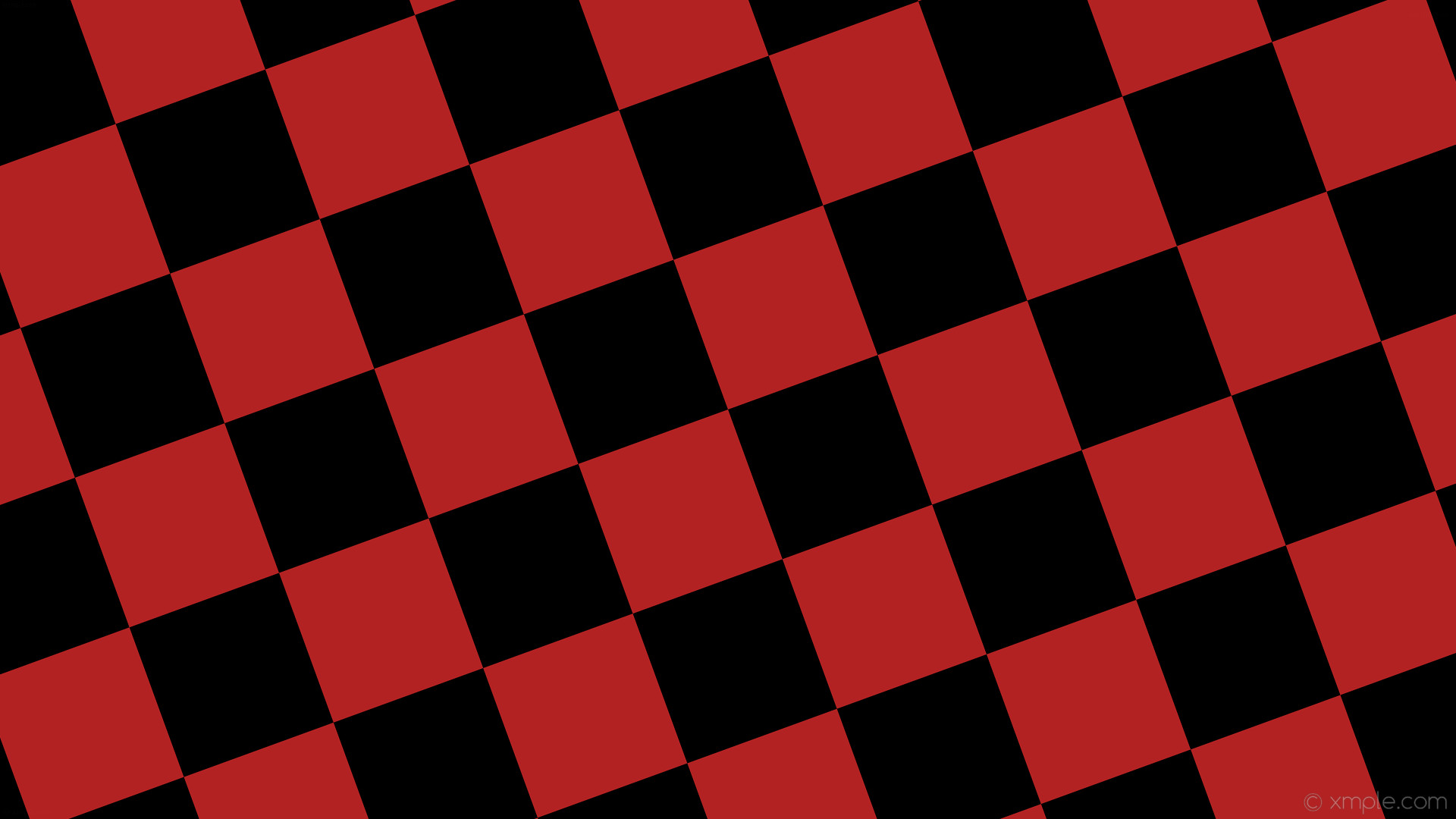 1920x1080 wallpaper black red checkered squares fire brick #000000 #b22222 diagonal  20Â° 210px