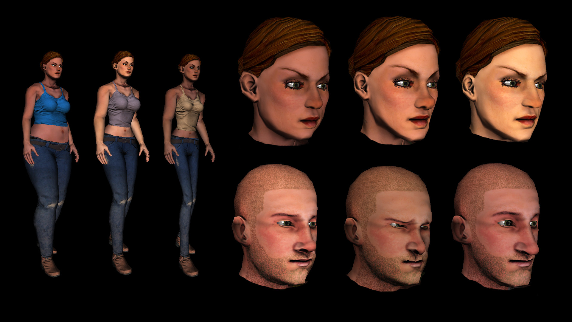 1920x1080 New Character System Face and Body Morphing