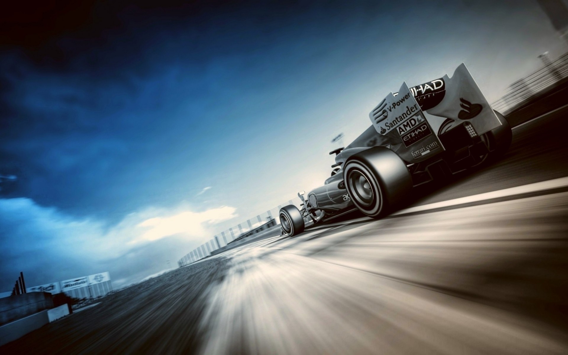 1920x1200 Formula 1 Race wallpaper