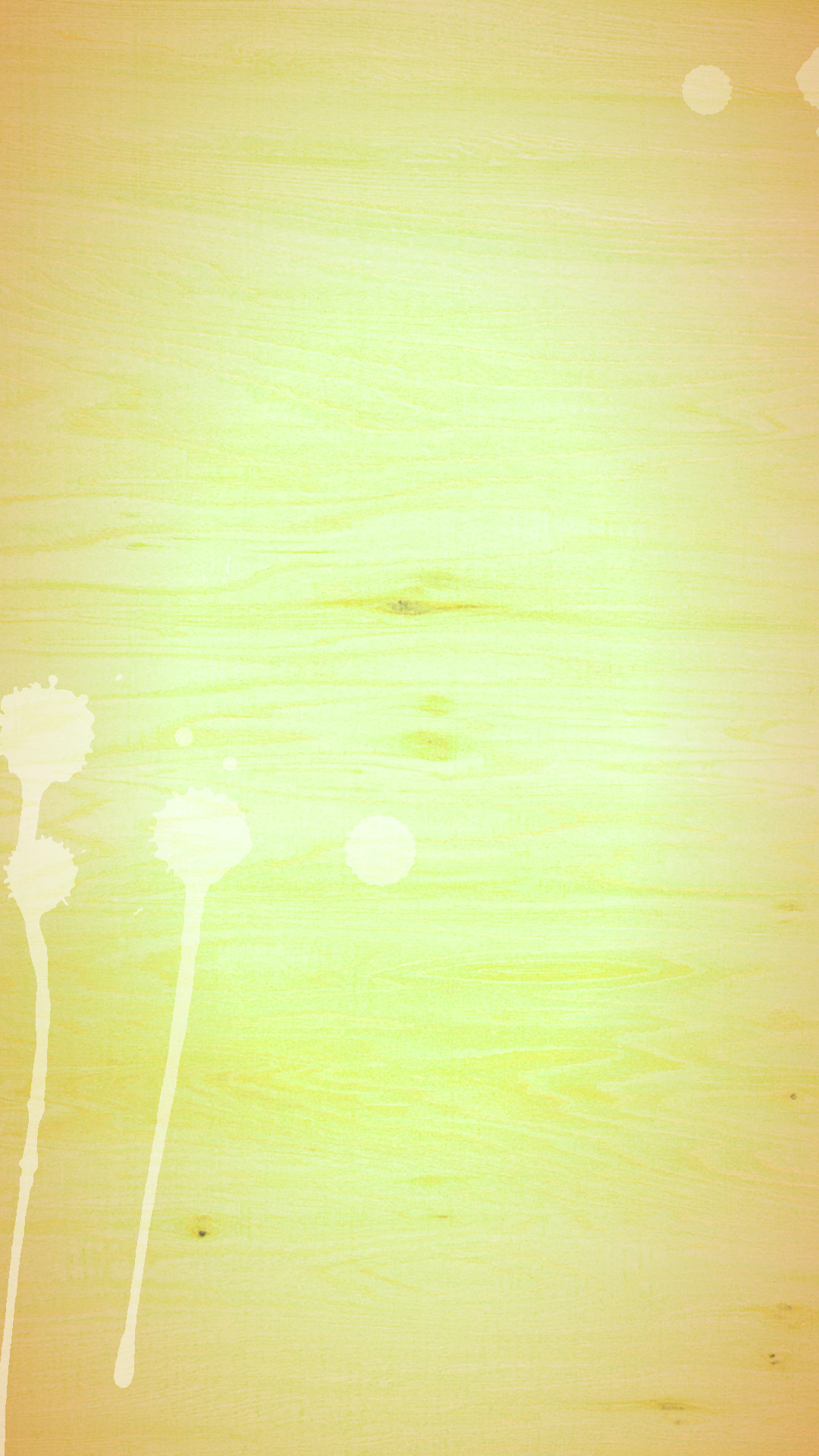 1080x1920 Wood grain gradation waterdrop yellow Android SmartPhone Wallpaper