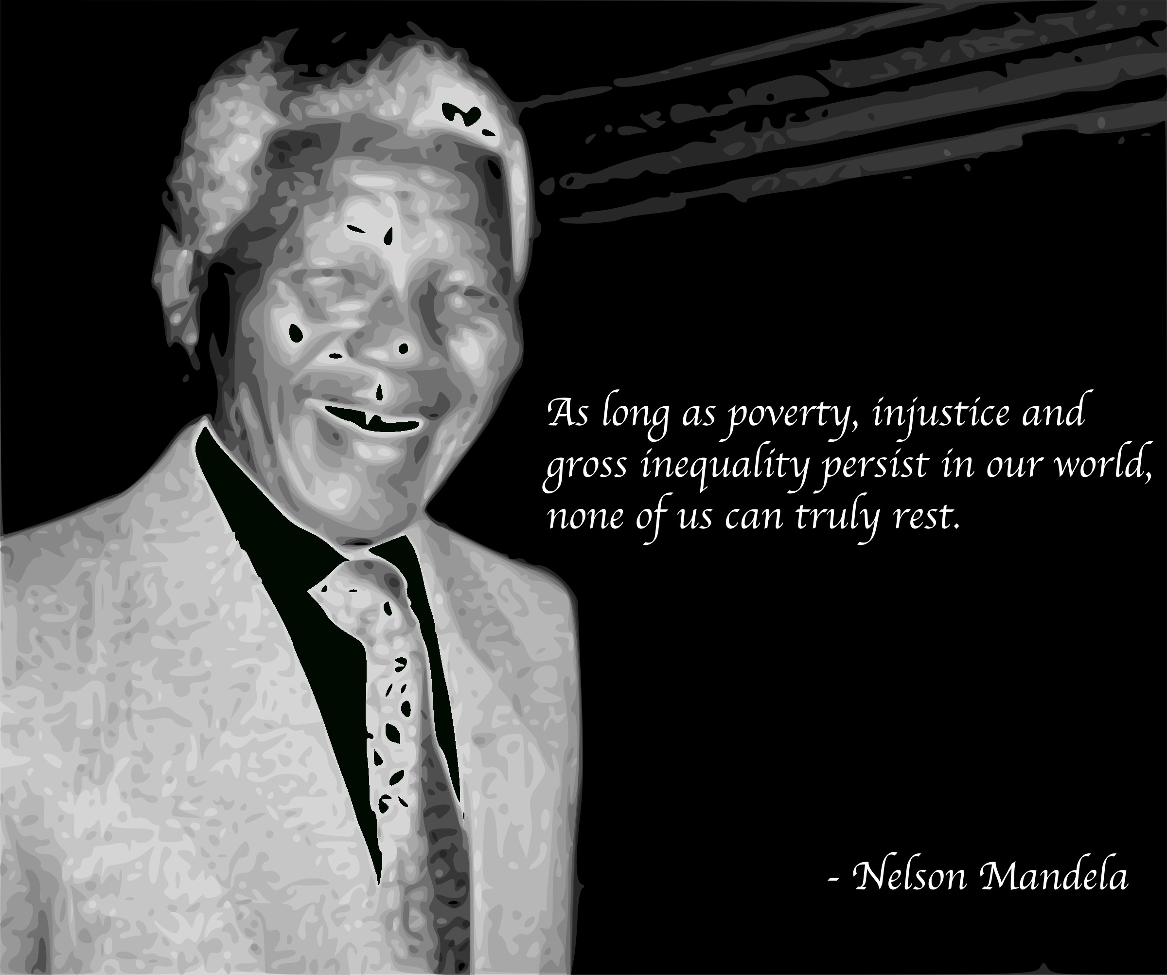 2400x2004 ... Quote By Nelson Mandela On Poverty Clipart – Nelson Mandela Quote ...