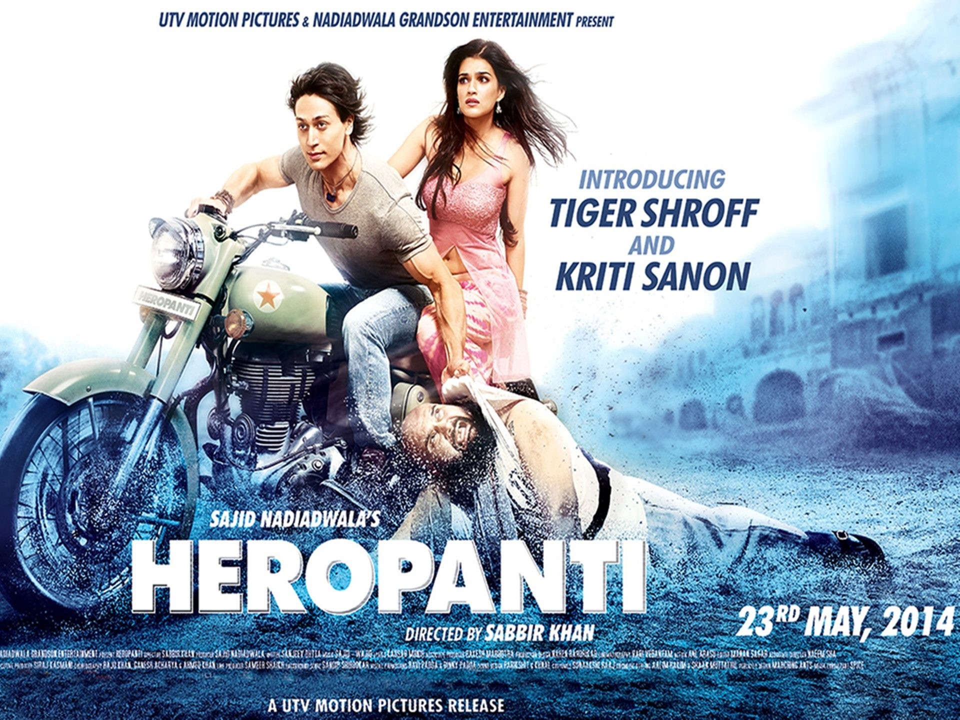 1920x1440 Bollywood Movie Poster Wallpaper - Heropanti Movie Poster 17b