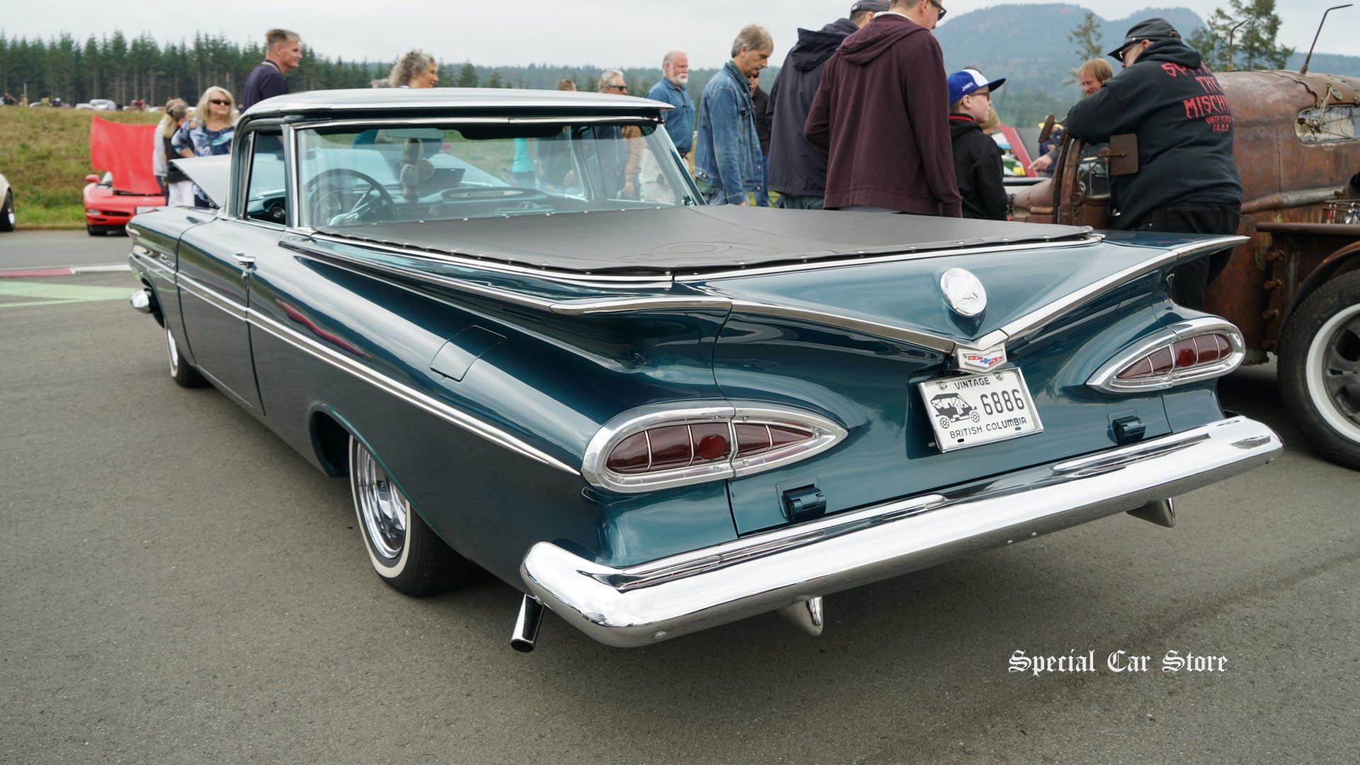 1920x1080 1959 Chevrolet El Camino at Vancouver Island Motor Gathering 2018  http://specialcarstore.