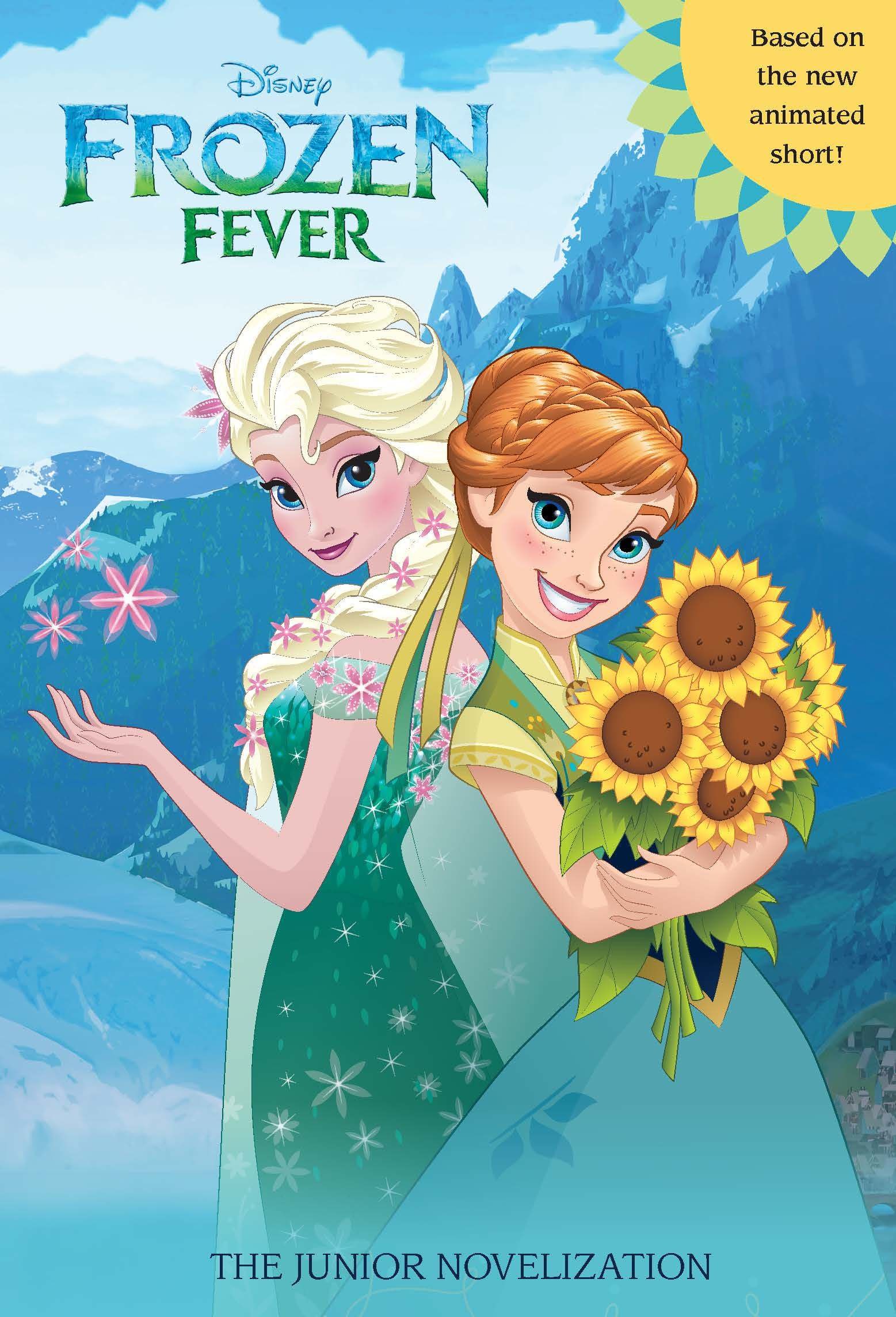 1557x2288 Frozen Fever Junior Novel