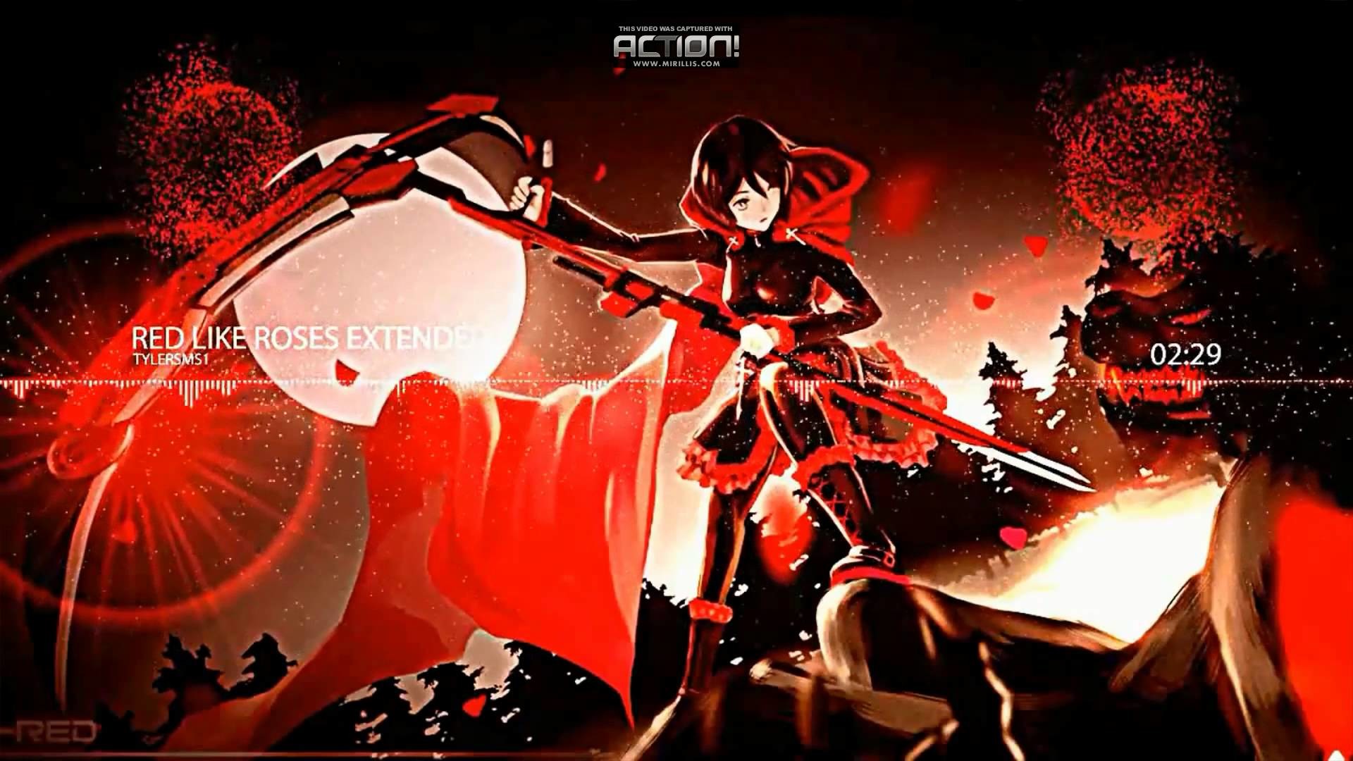 1920x1080 My first real video/RWBY Ruby Trailer remix by rooster teeth