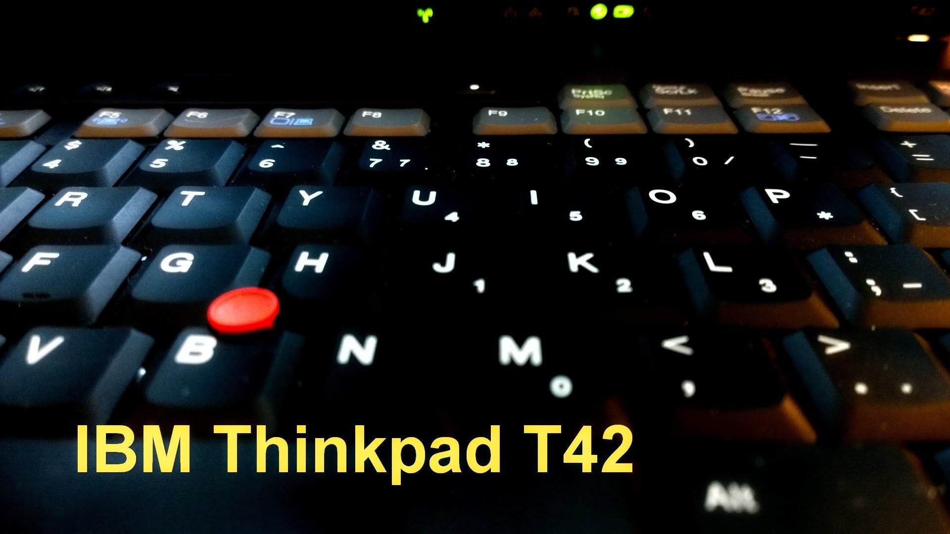 1920x1080 Vintage Laptop: Thinkpad T42