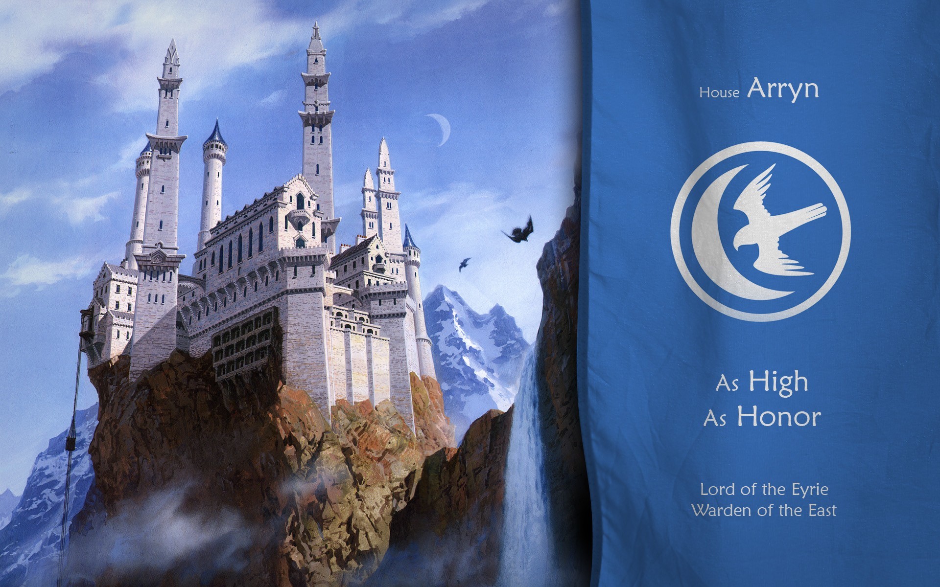 1920x1200 Artwork A Song Of Ice And Fire Eyrie House Arryn ...