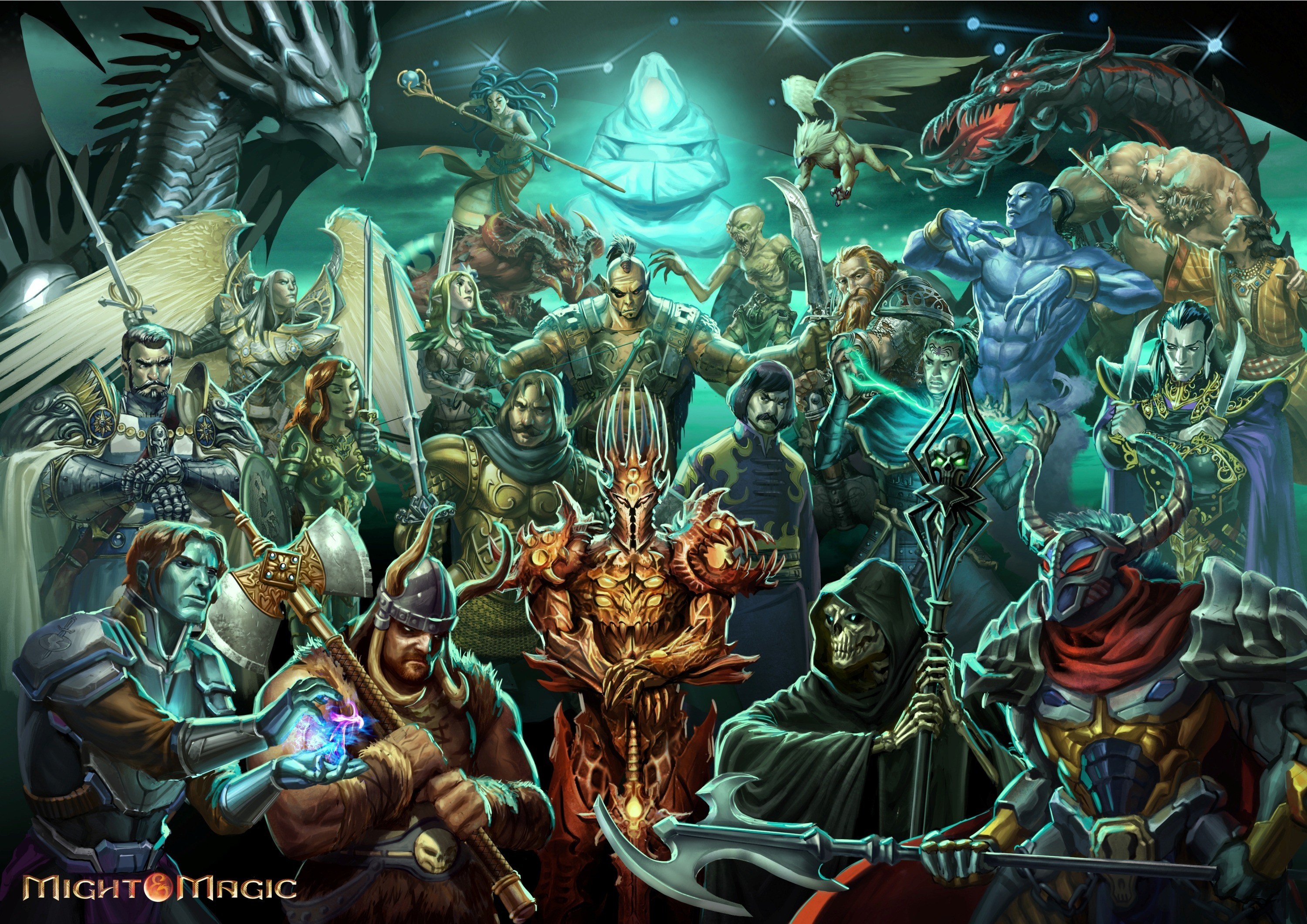 3000x2122 Video Game - Might & Magic Heroes VI Wallpaper