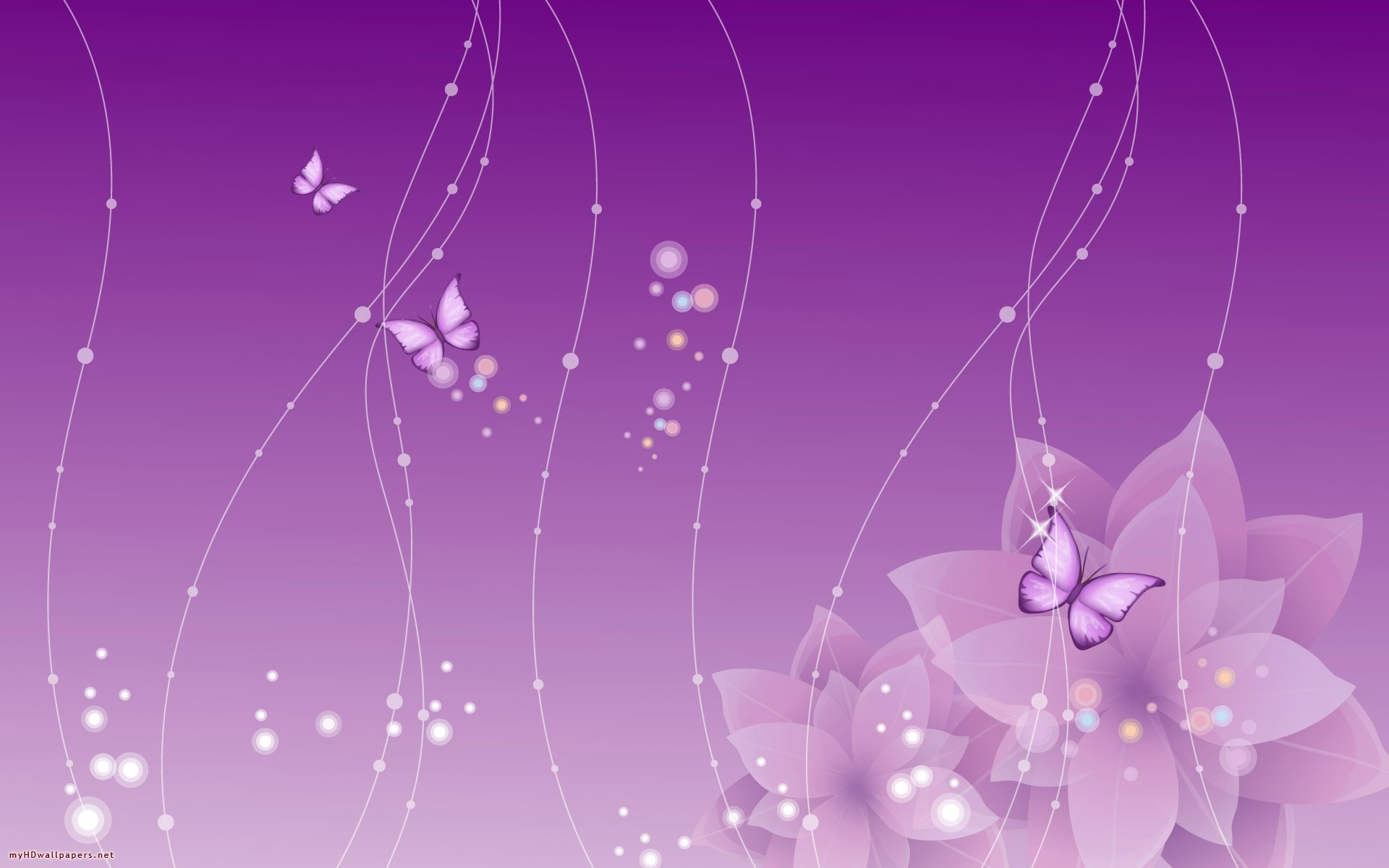 1920x1200 Purple butterfly wallpapers for pc 6996 hd wallpapers site - Purple  wallpaper for walls .