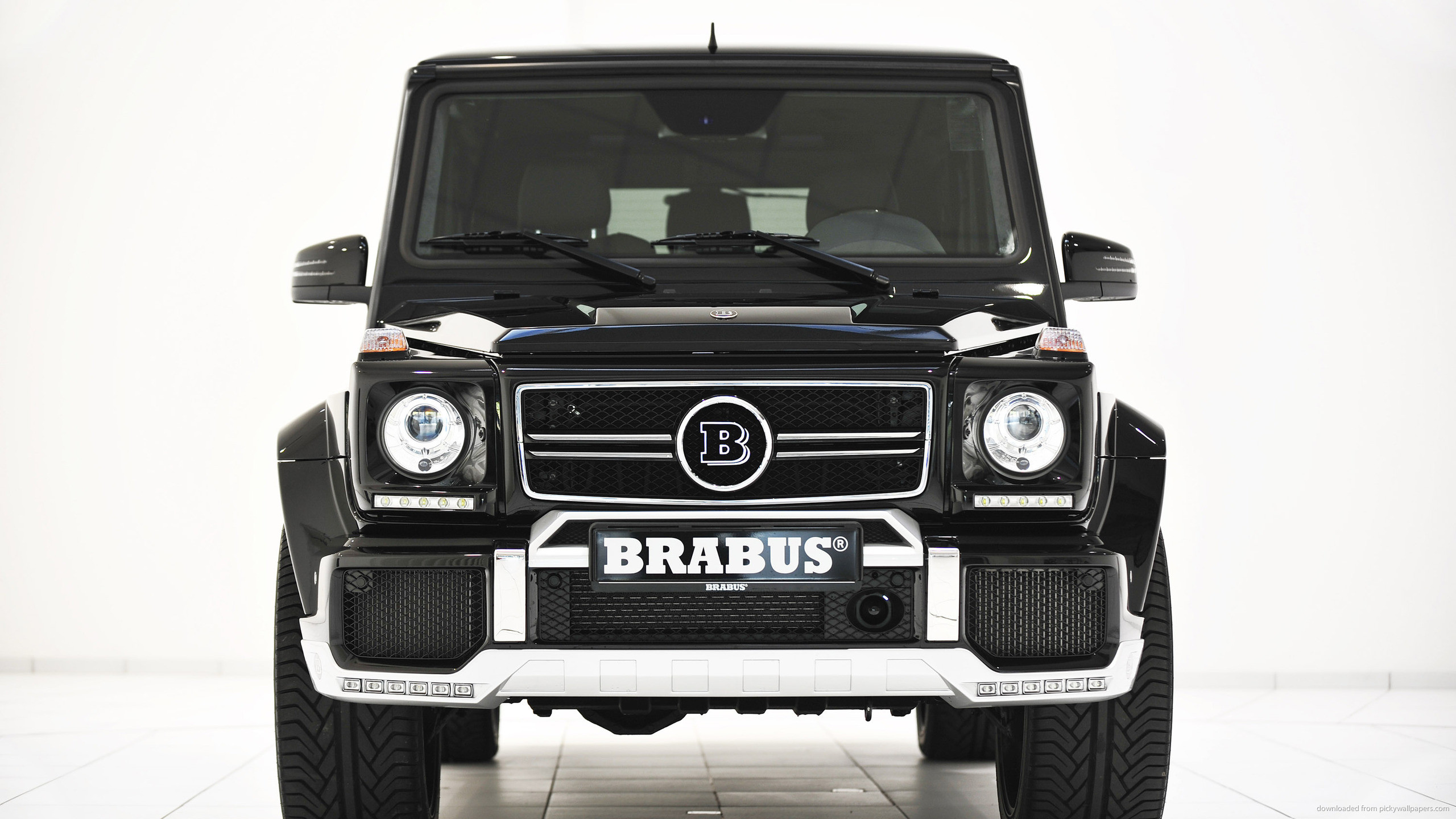 2560x1440 Brabus Mercedes G 63 AMG Front View for 