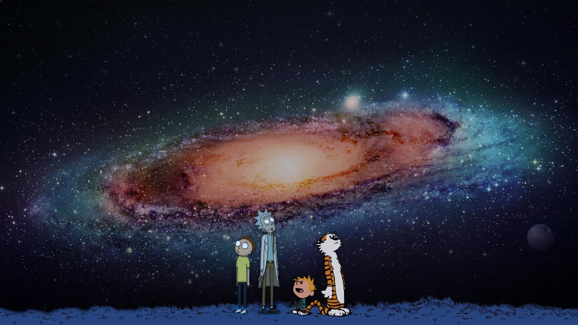 1920x1080 calvin and morty() ...