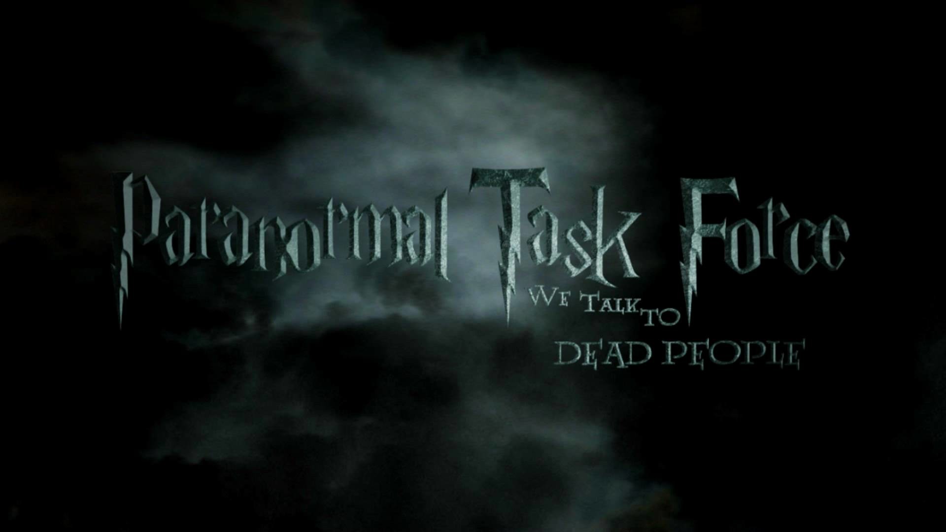1920x1080 Paranormal Task Force (PTF) - Harry Potter Style Logo