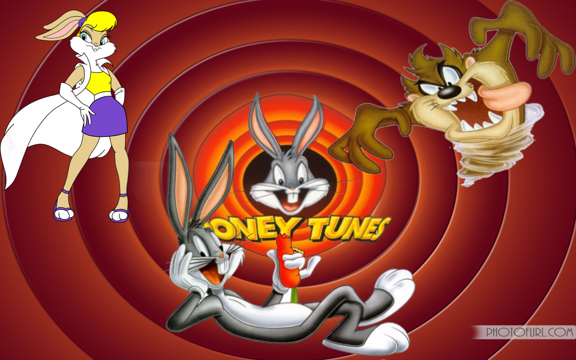 Looney Tunes Background.