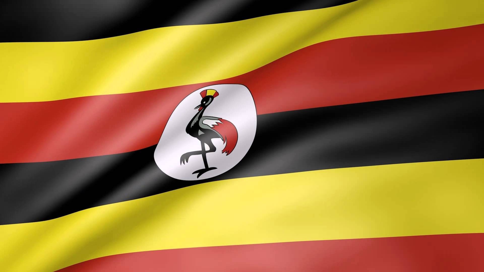 1920x1080 Flag of Uganda wallpaper