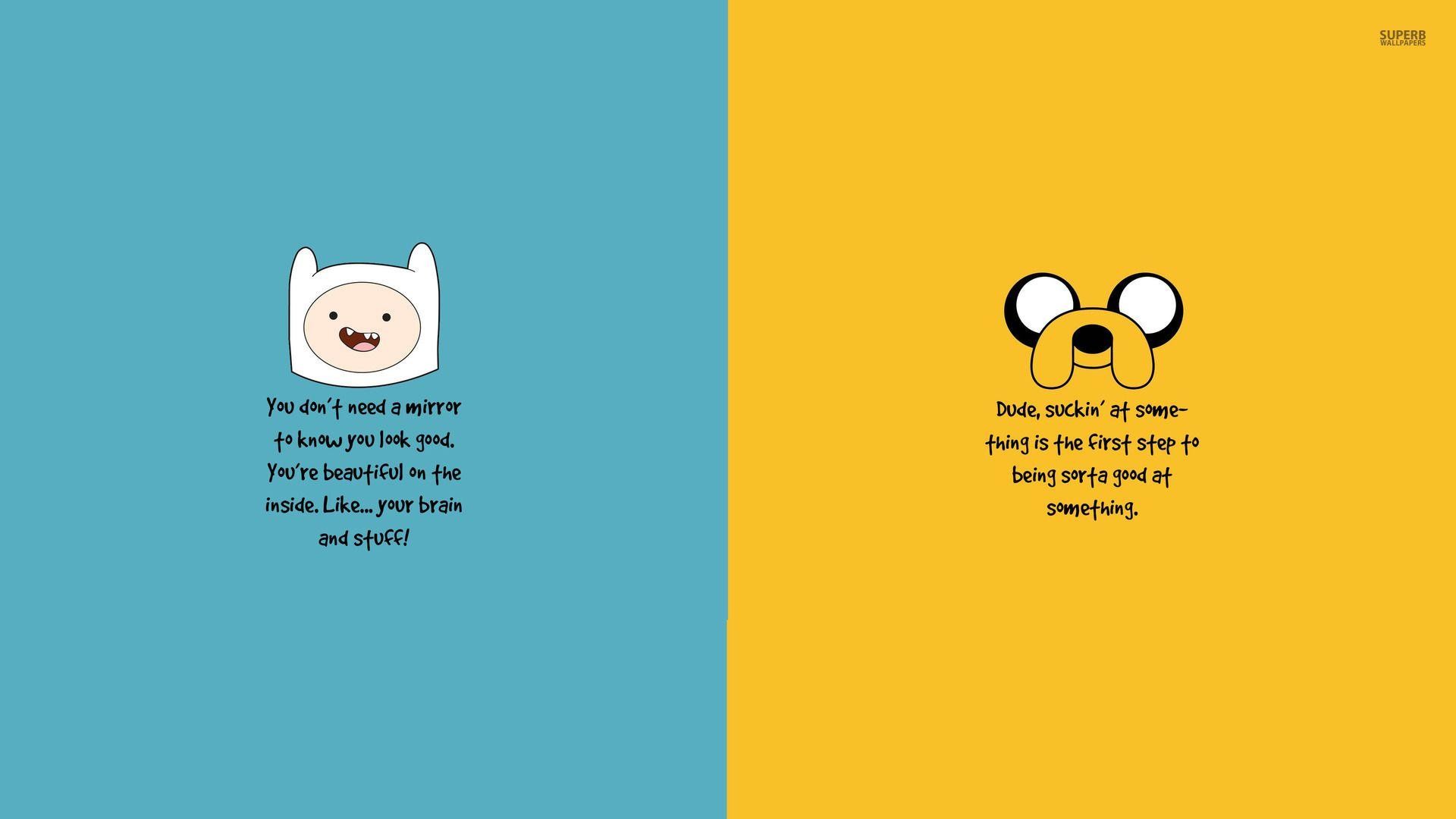 1920x1080 Adventure Time motivation wallpaper - Quote wallpapers - #