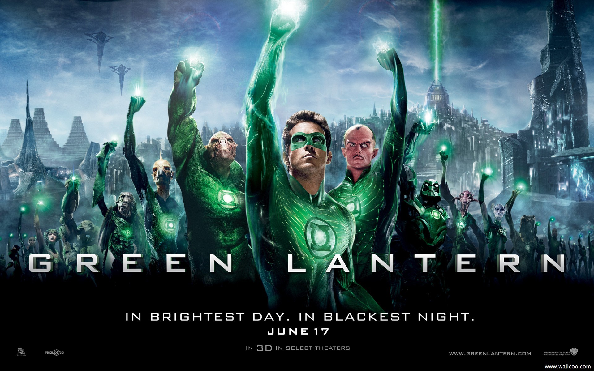 1920x1200 Green Lantern (2011 Film) Wallpapers | American science fiction action  films | Superhero Movies