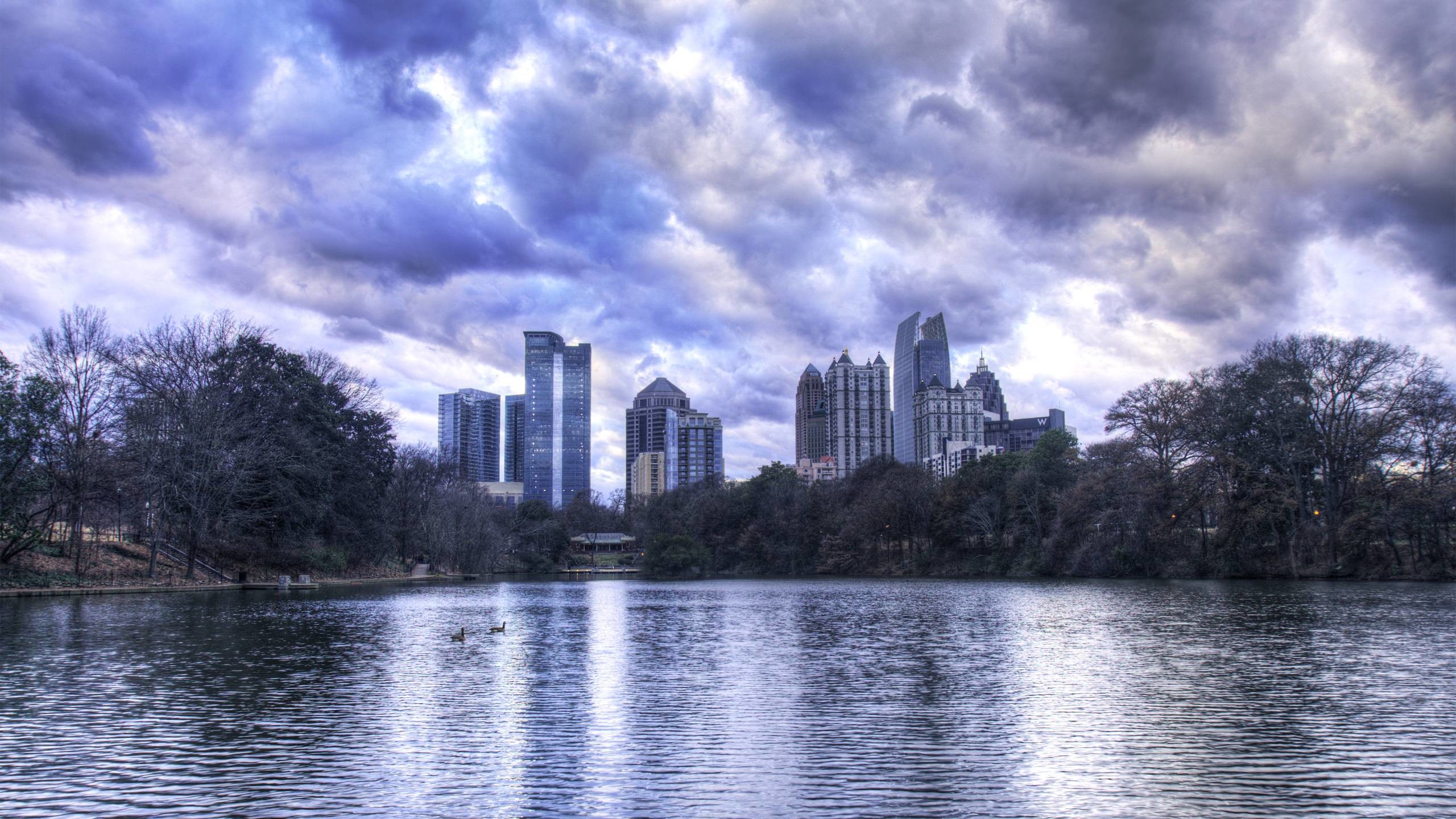 2560x1440 Atlanta Ga Skyline Wallpaper | Download Wallpapers