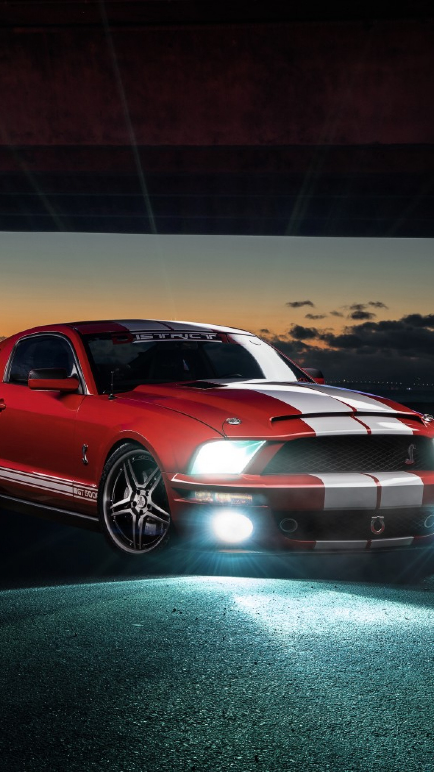 1440x2560  Wallpaper ford mustang, shelby, gt500