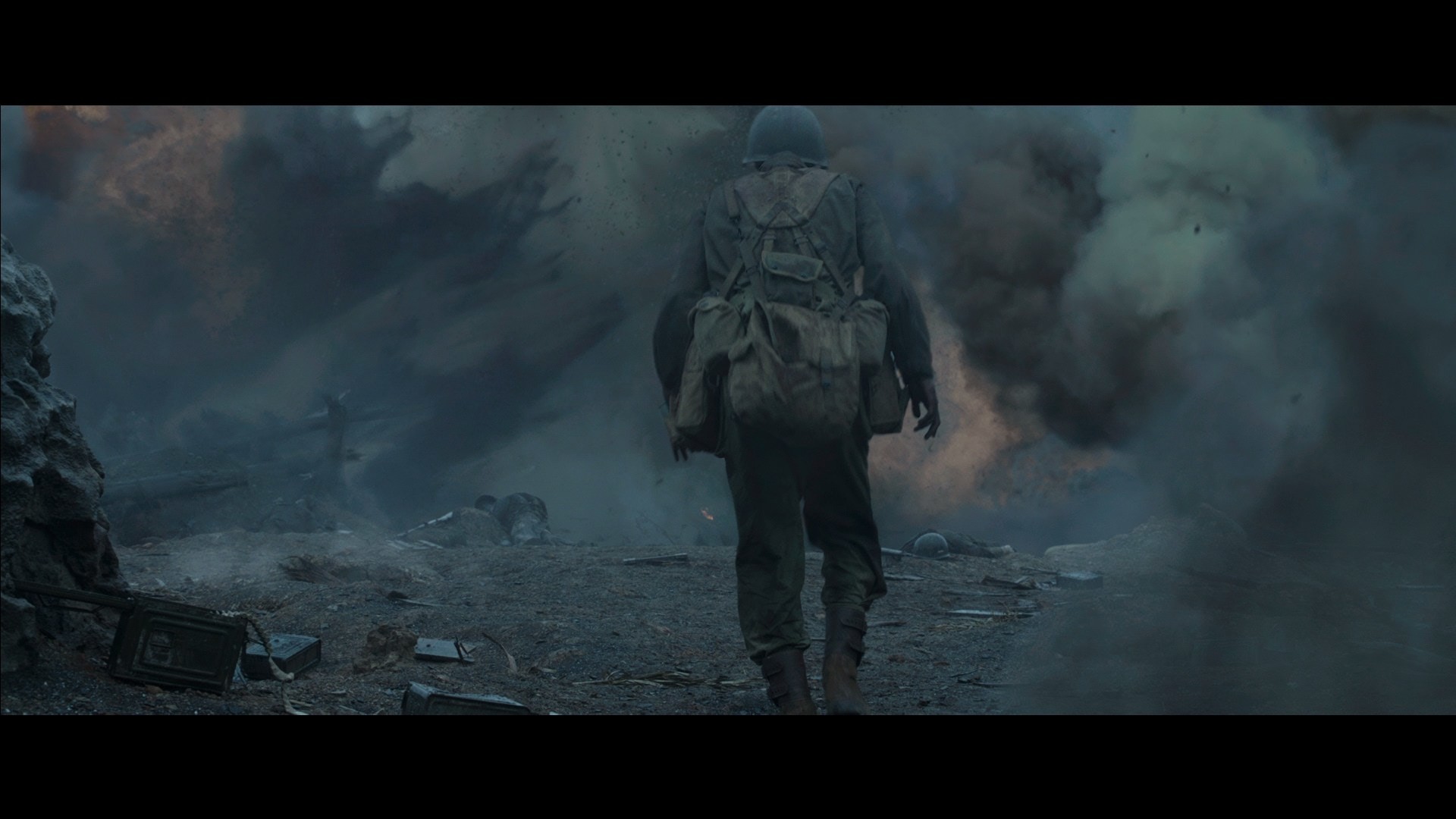 1920x1080 Banding shows up in certain foggier scenes, notable when the troops first  go up on the ridge. Otherwise, it's a background element visible only to  those ...