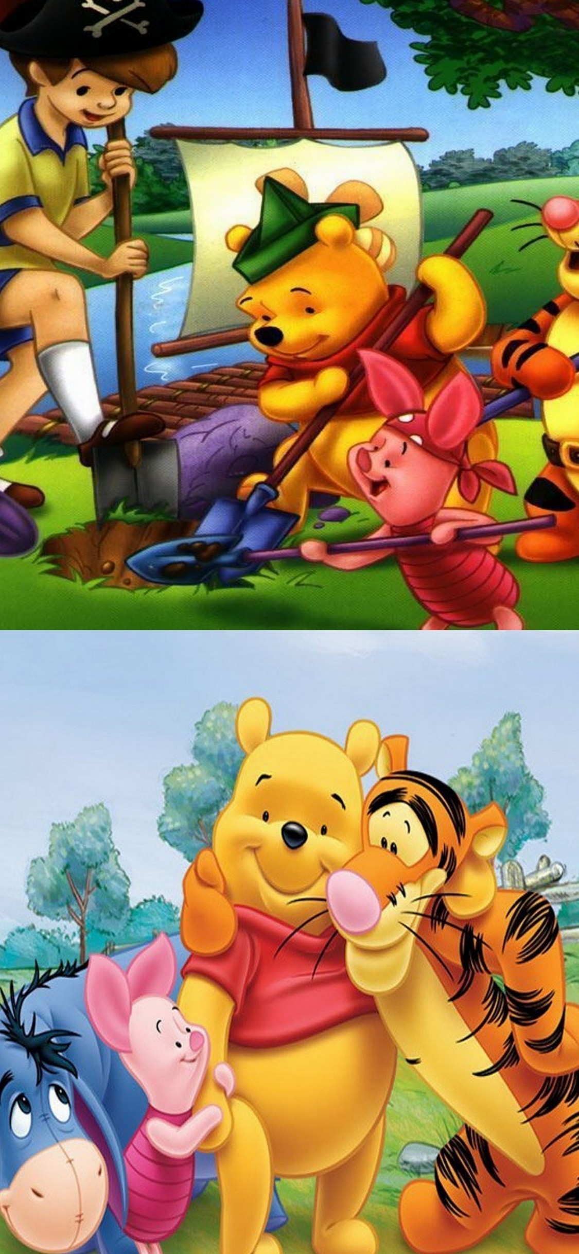 1125x2436 Download Disney pooh, Disney pooh bear wallpaper