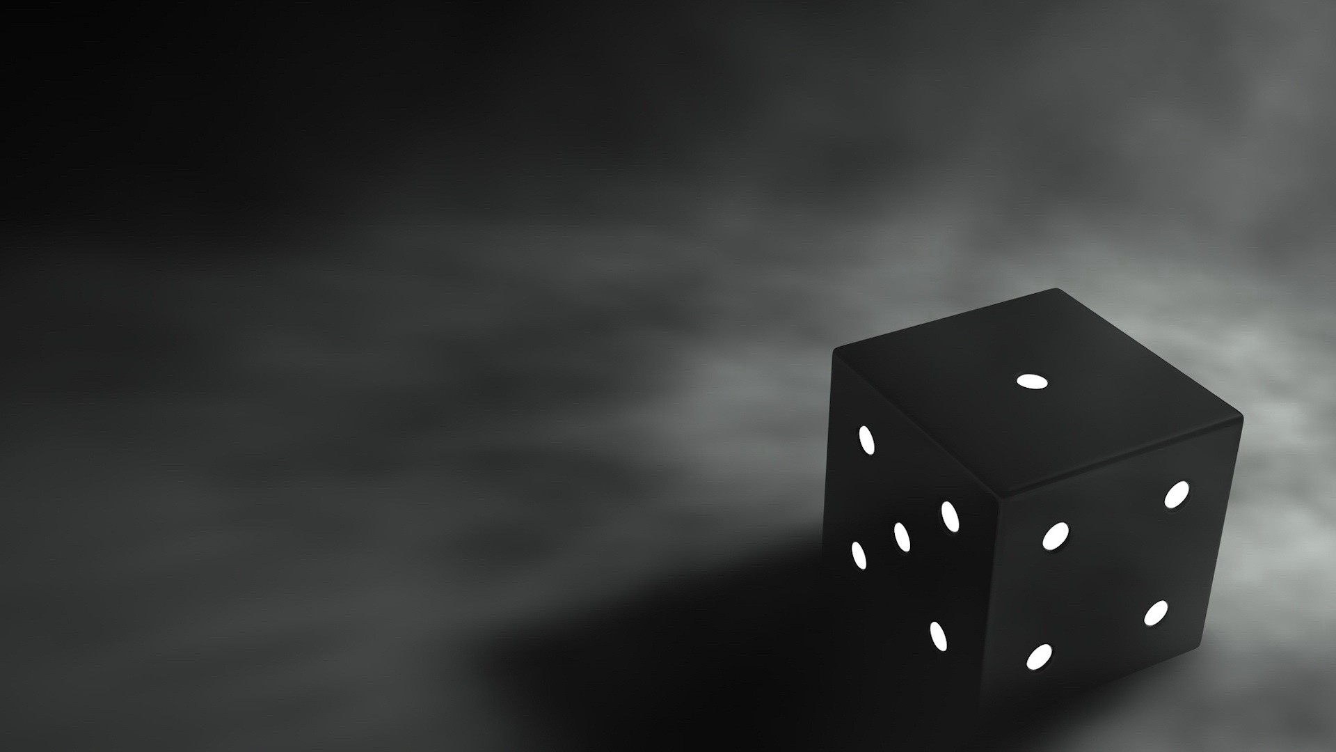 1920x1080 Preview wallpaper cube, 3d, graphics, black, gray background, 3d graphics  