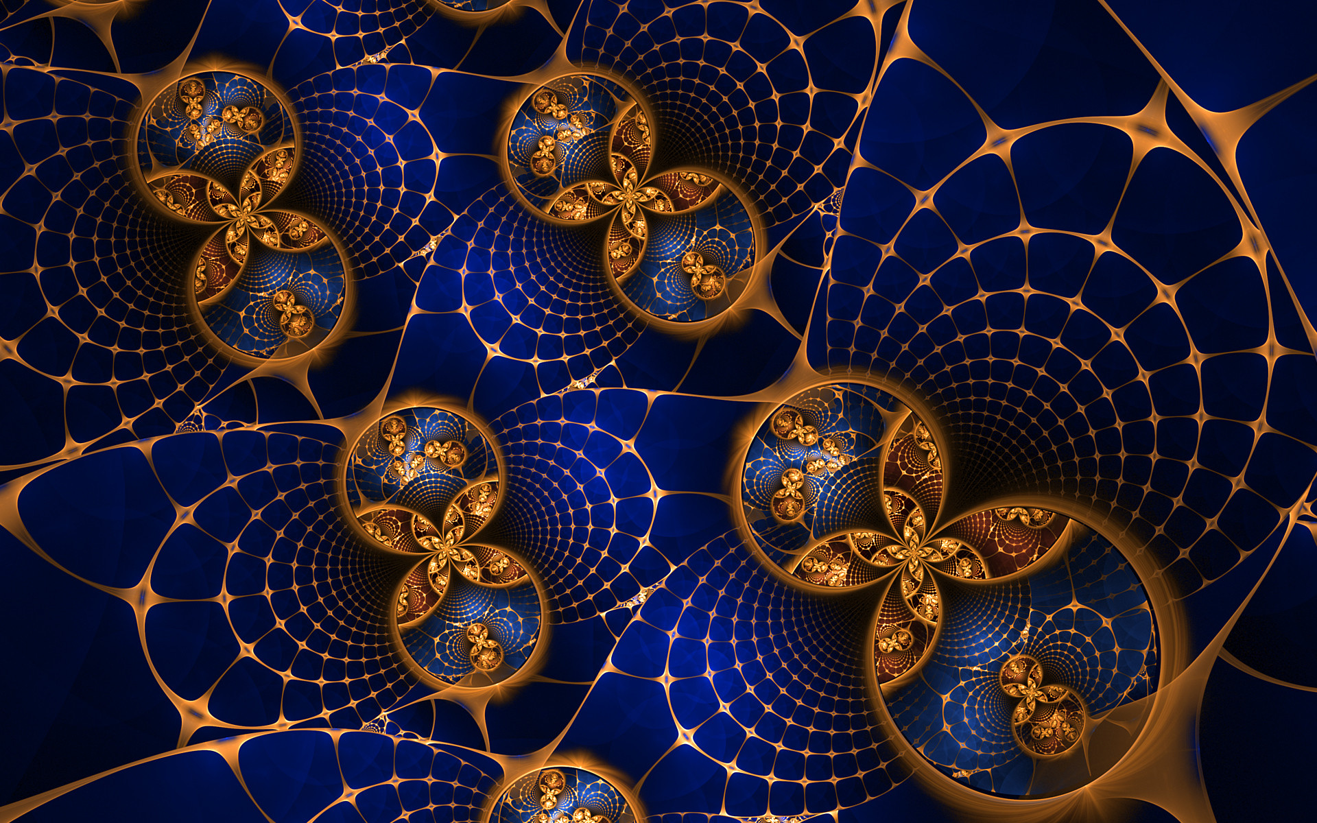 1920x1200 Blue and Gold by SuicideBySafetyPin on DeviantArt