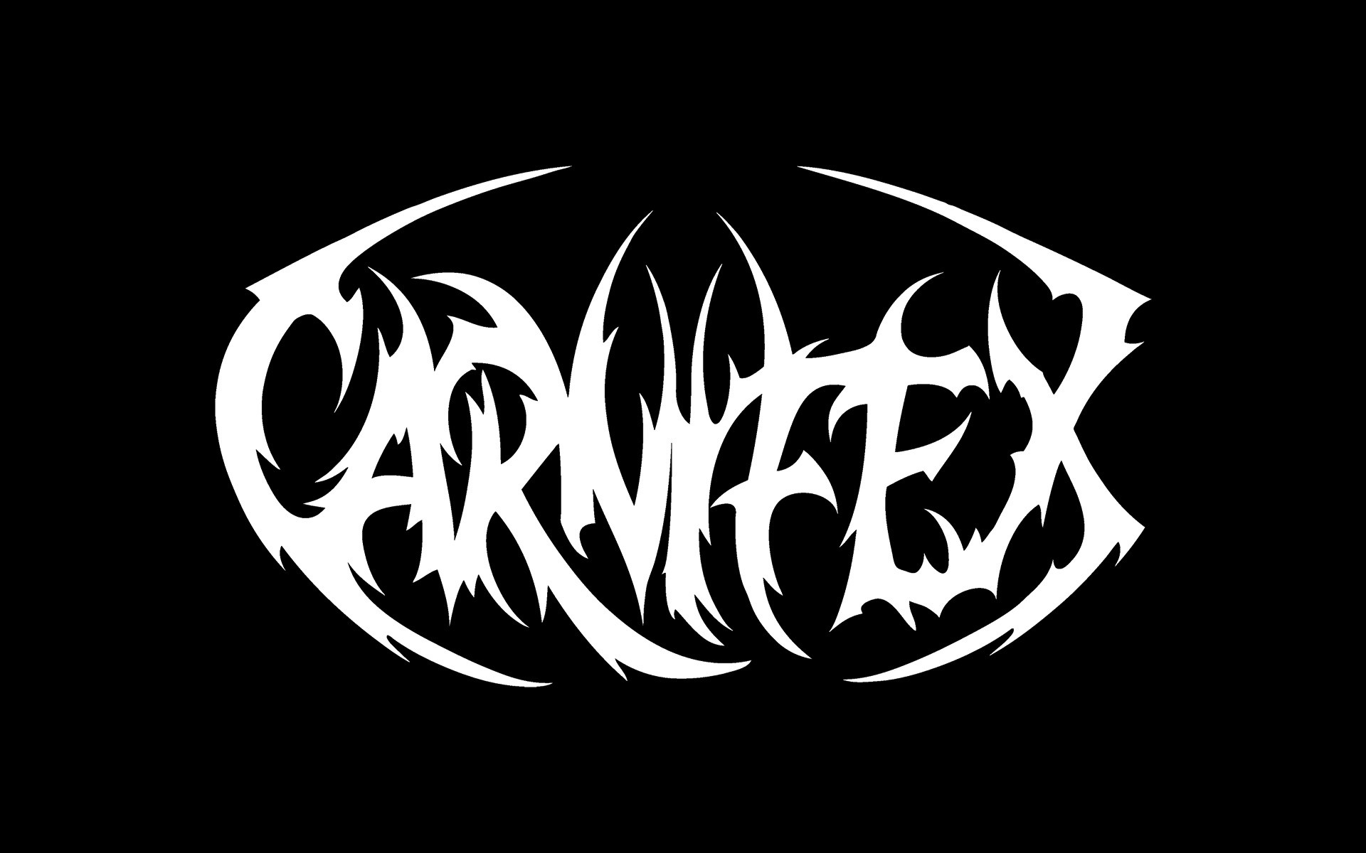 1920x1200 Carnifex #logo | Metal band logos | Pinterest | Logos, Metal band logos and  Death metal