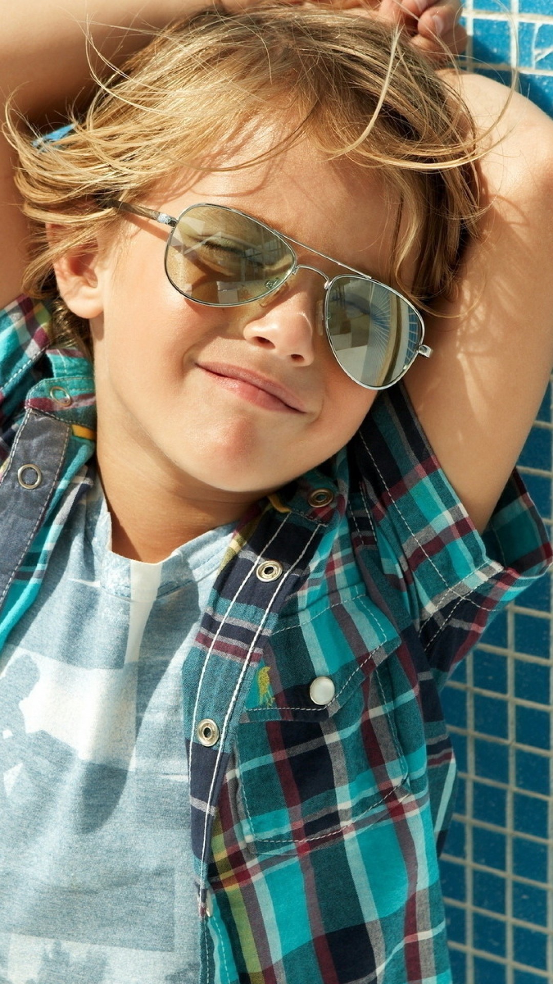 1080x1920  Wallpaper Child, Stylish, Sunglasses, Cute, Boy
