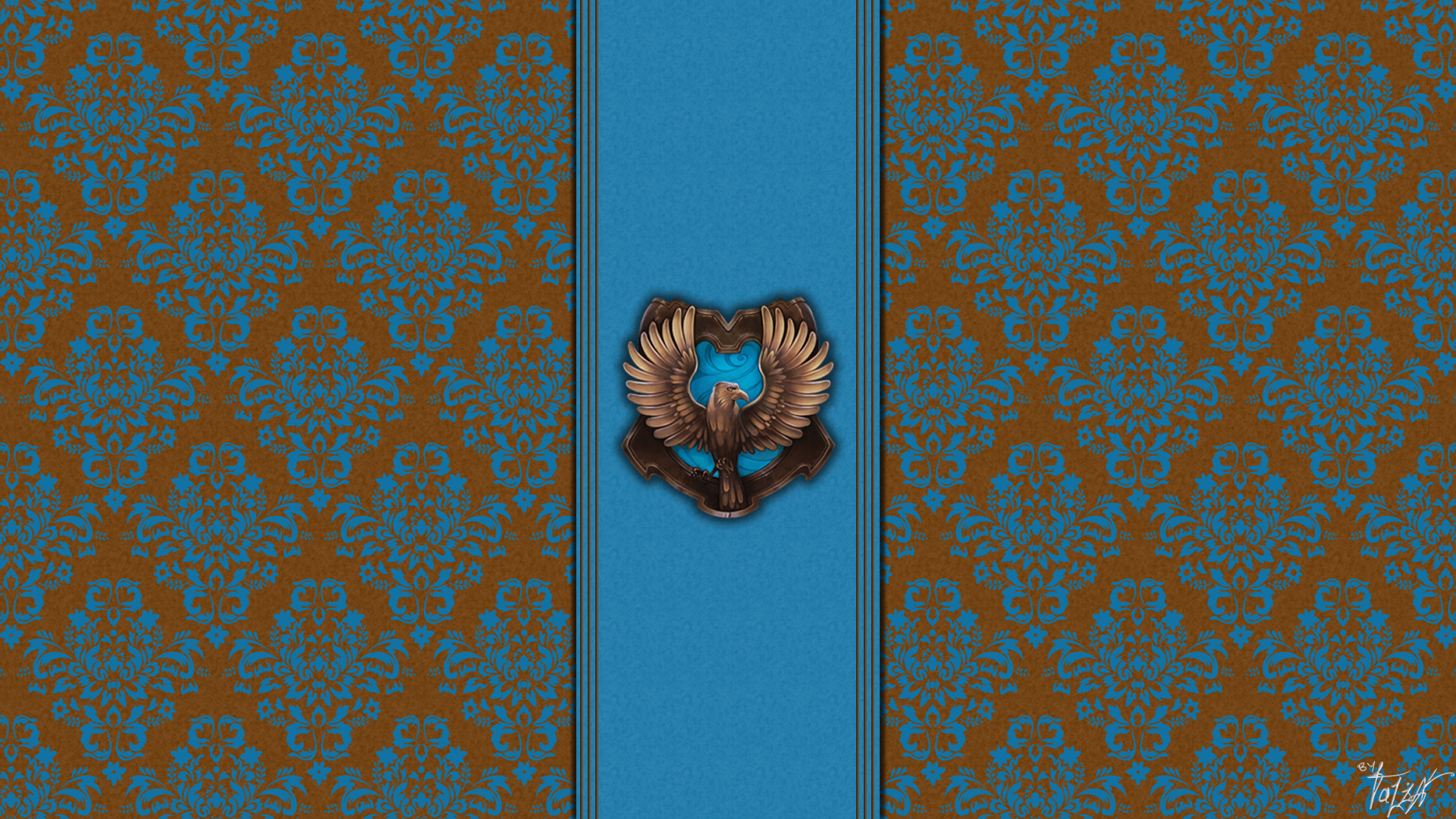 1920x1080 Hogwarts House Wallpaper : Ravenclaw by ~TheLadyAvatar on deviantART