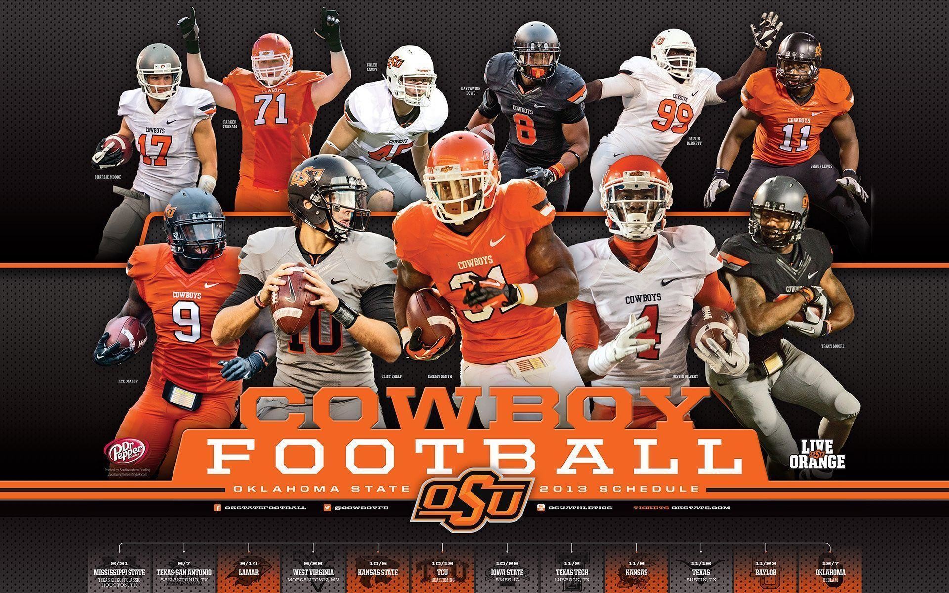 1920x1200 Oklahoma State University 2016 Football Schedule Wallpapers .
